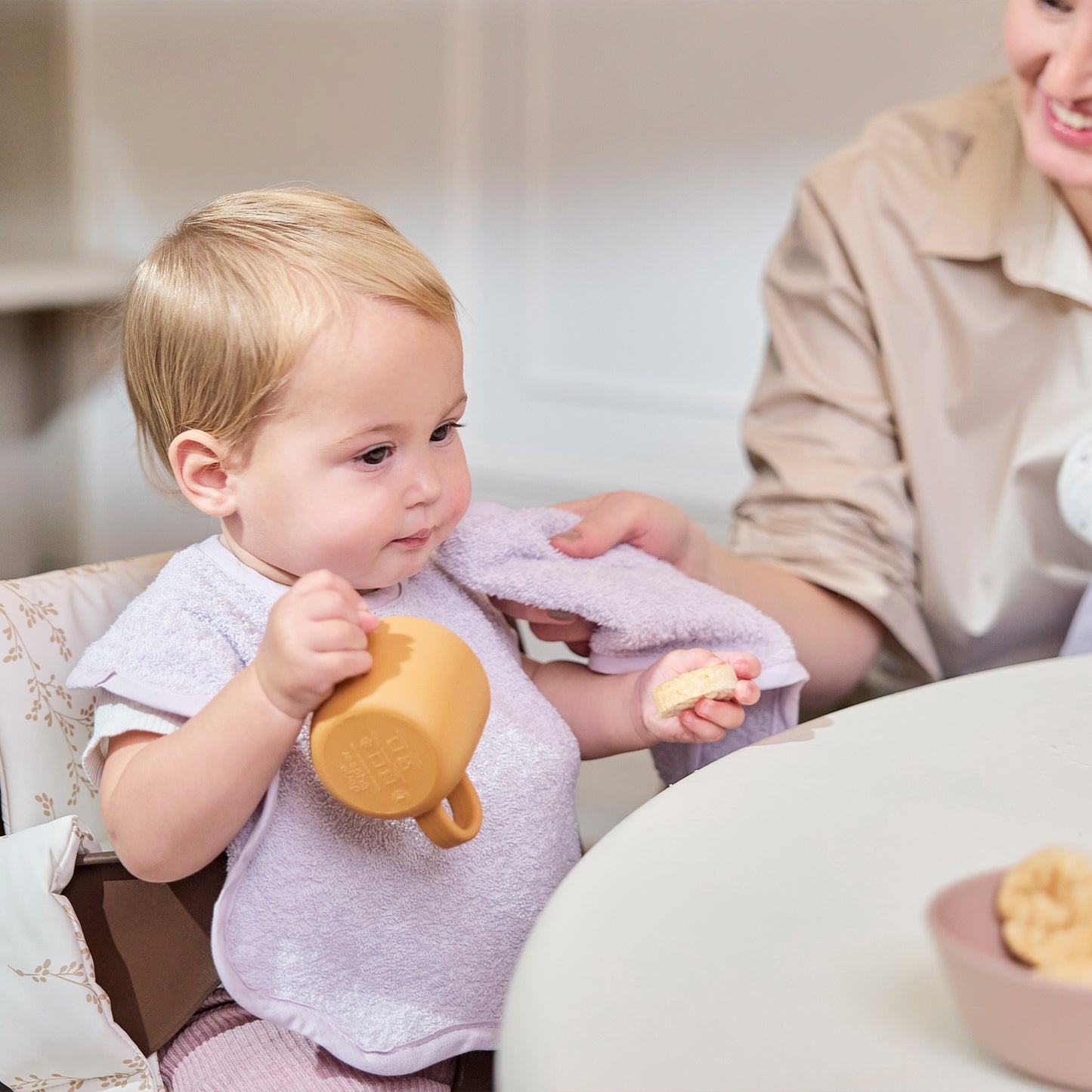 Monddoekjes badstof Wavy