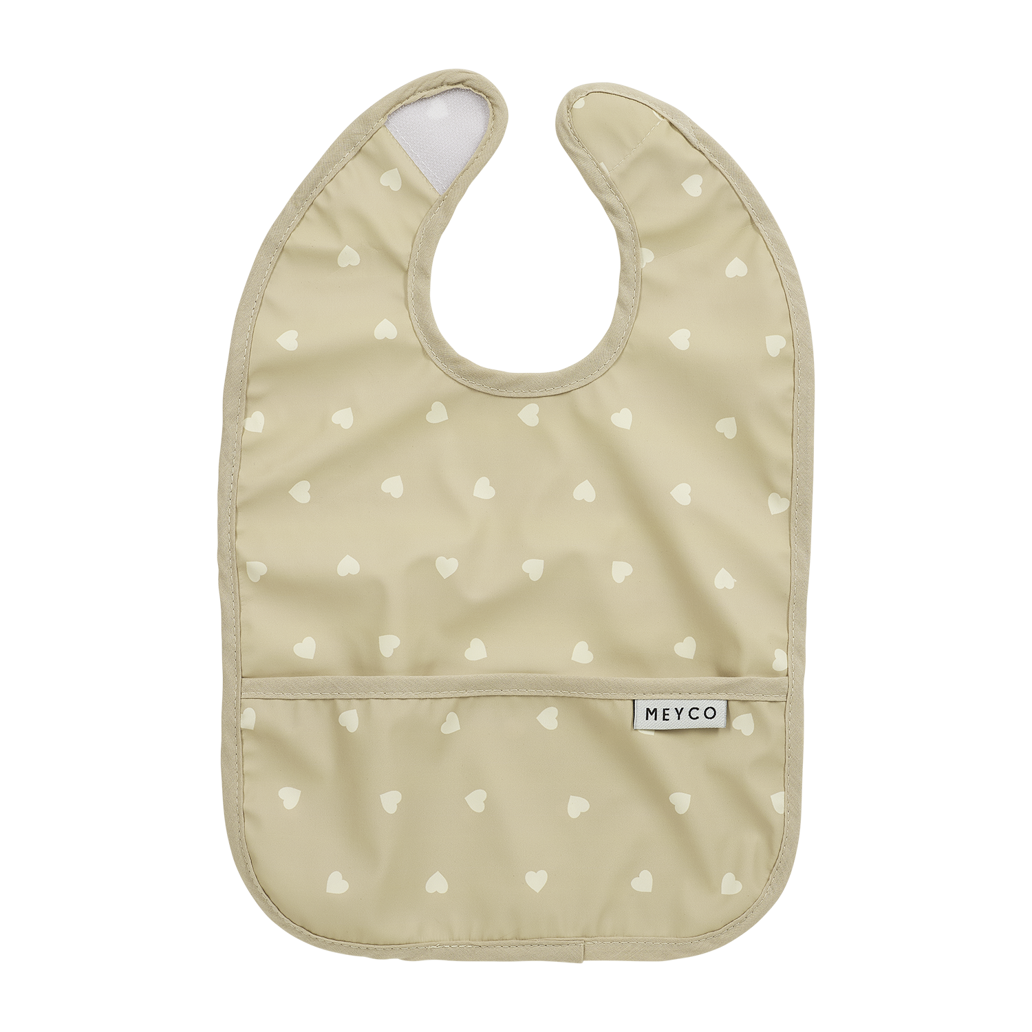 Bib with collection tray