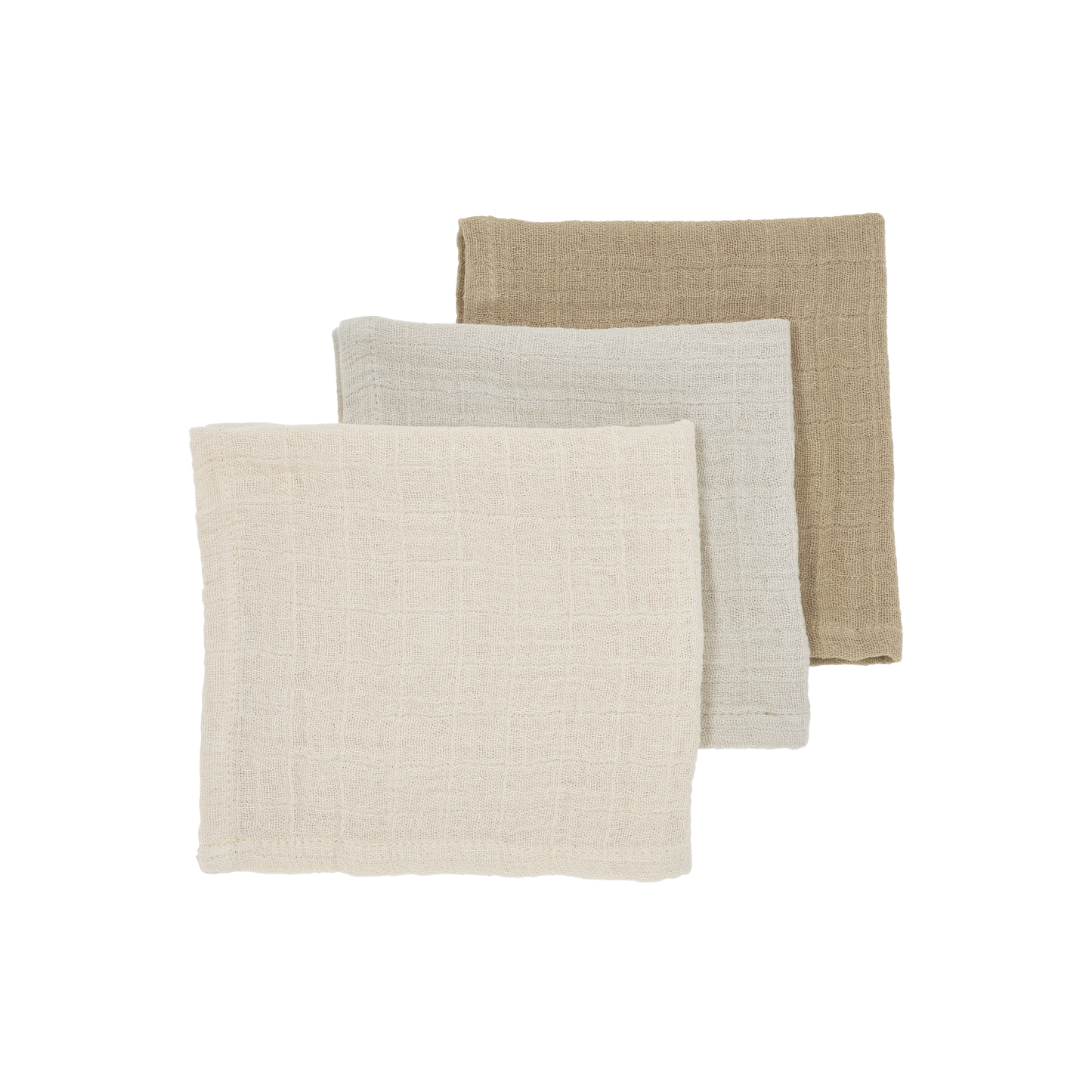Musselin windeln pre-washed musselin - Soft Sand/Greige/Taupe