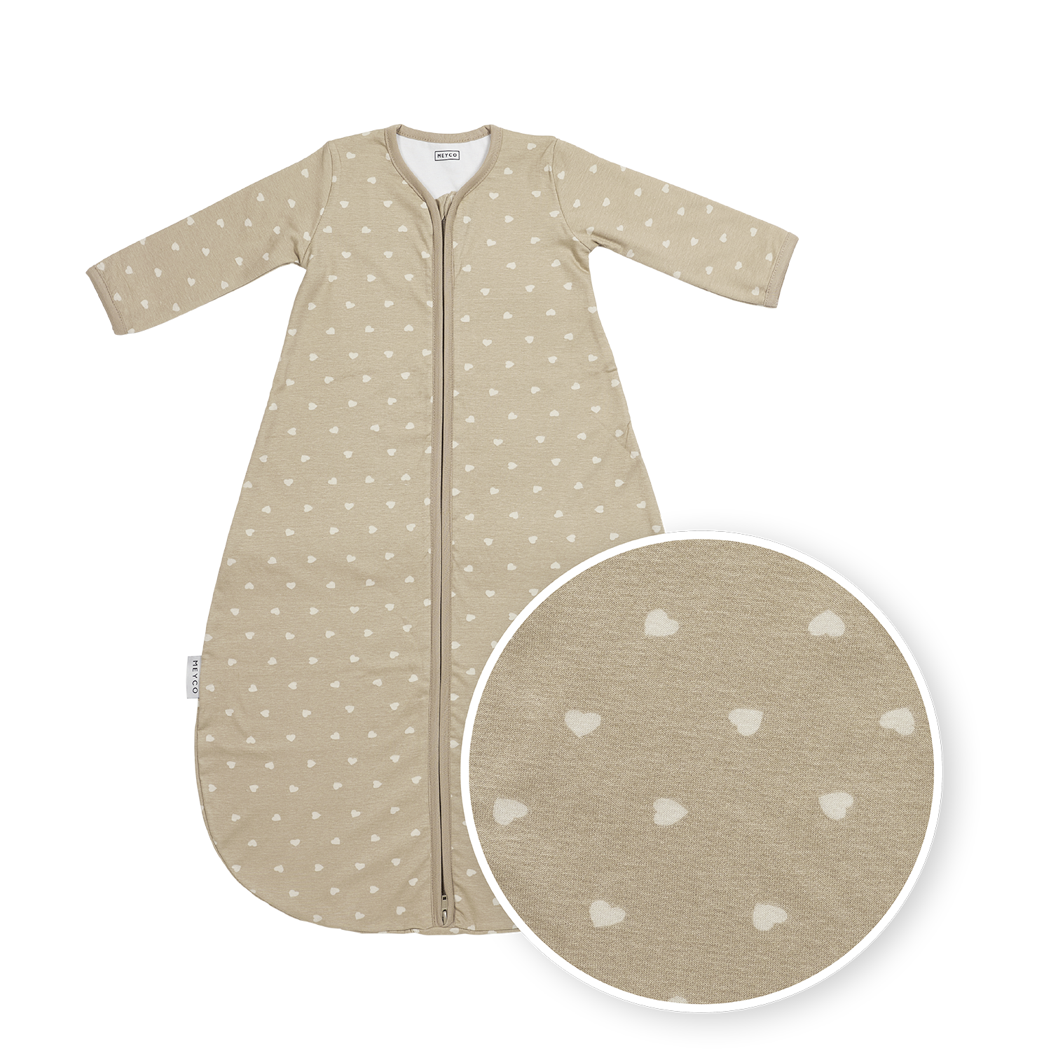 Sleeping bag round with sleeves jersey