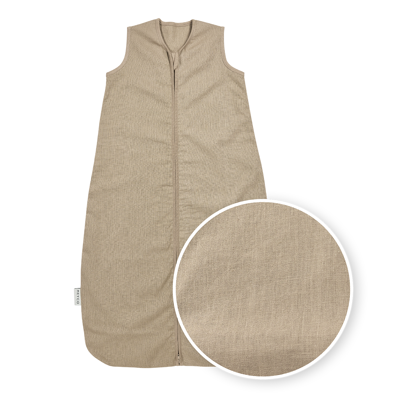 Schlafsack ungefüttert Leinen