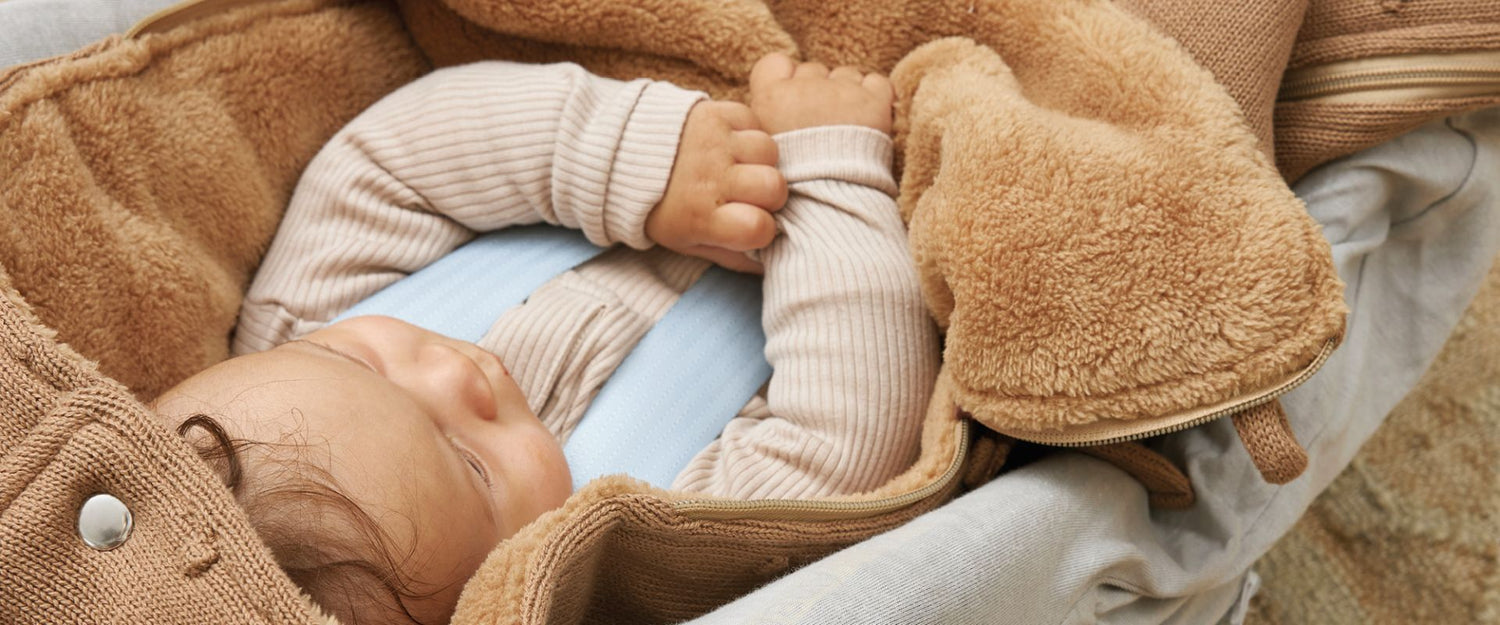 Met je baby naar buiten in de winter