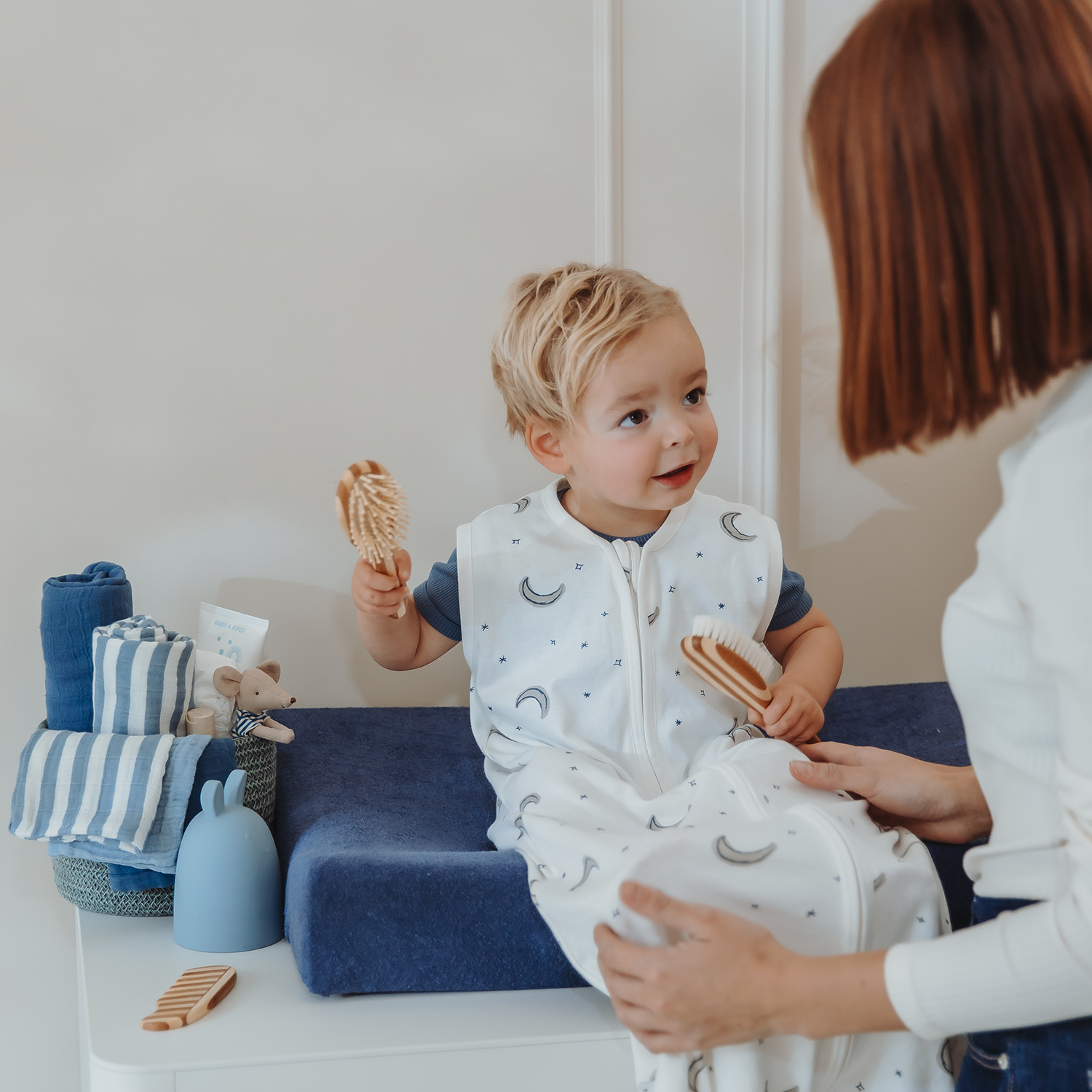 Wickelauflagenbezug frottee