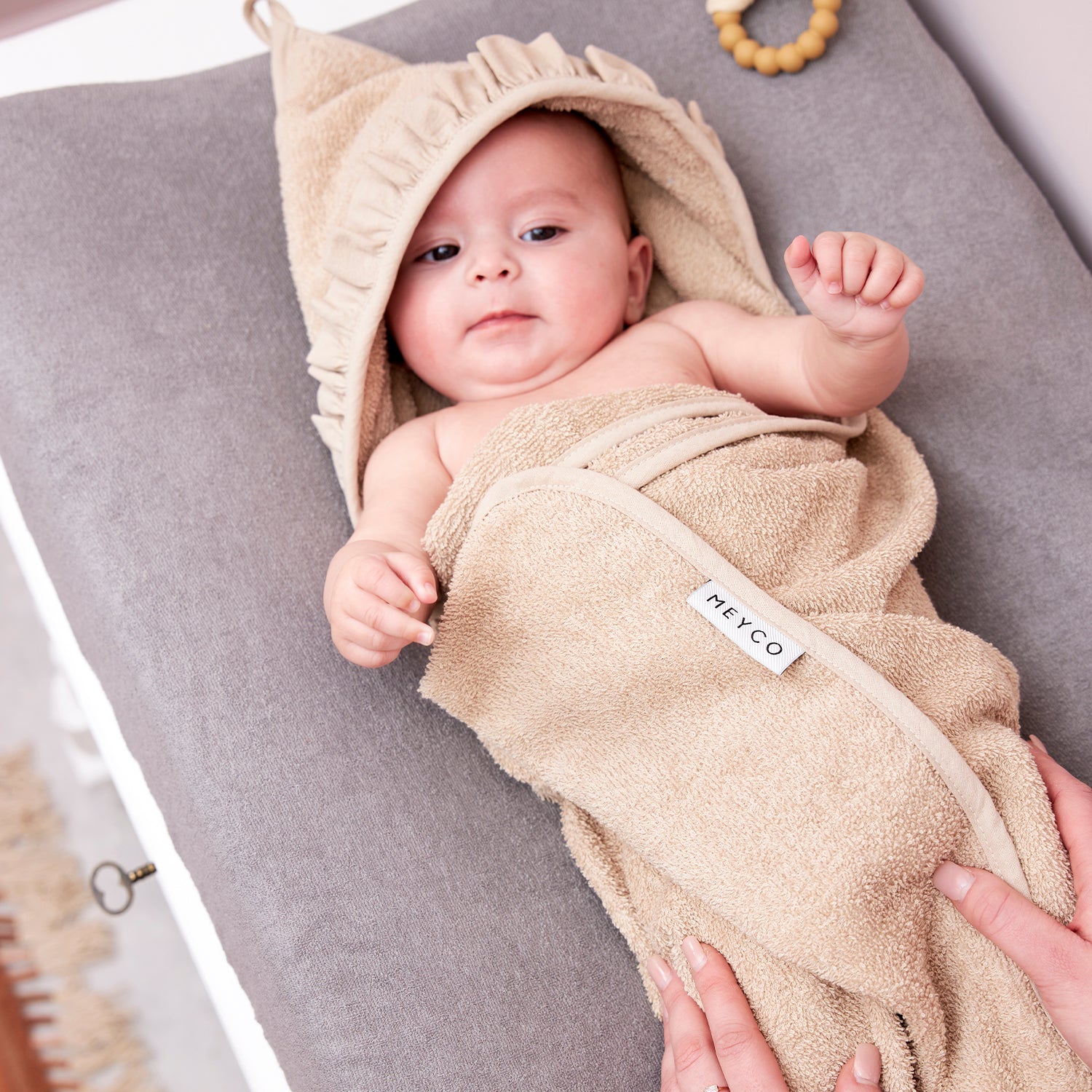 Kapuzentuch frottee Ruffle