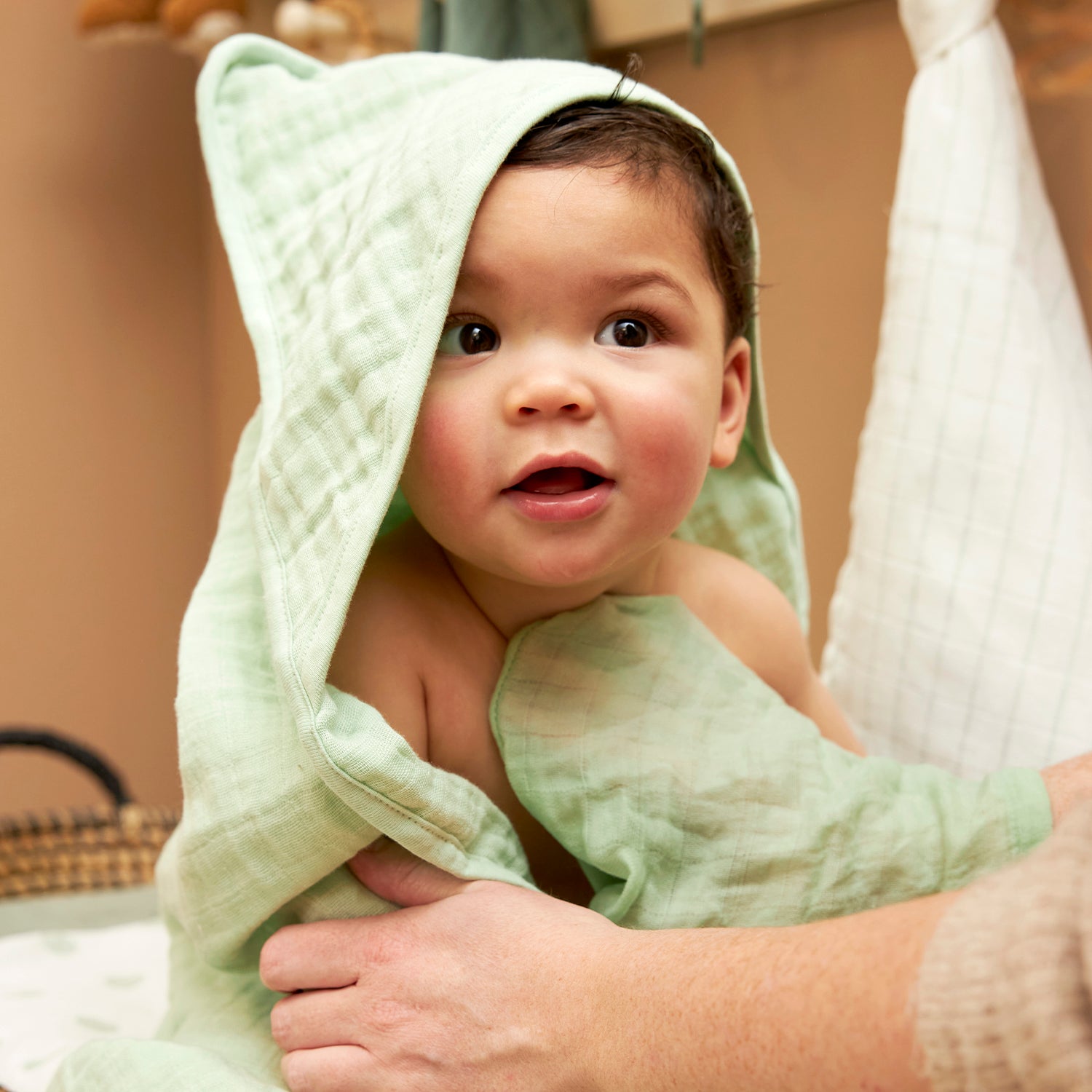 Bathcape pre-washed muslin