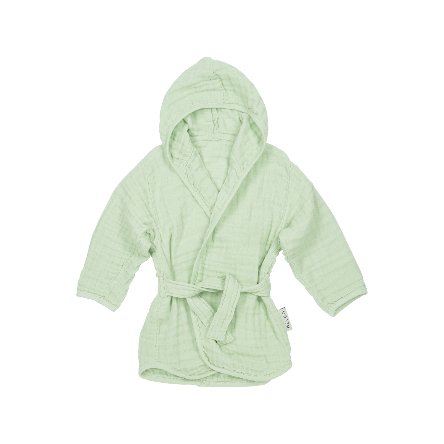 Bademantel pre-washed musselin