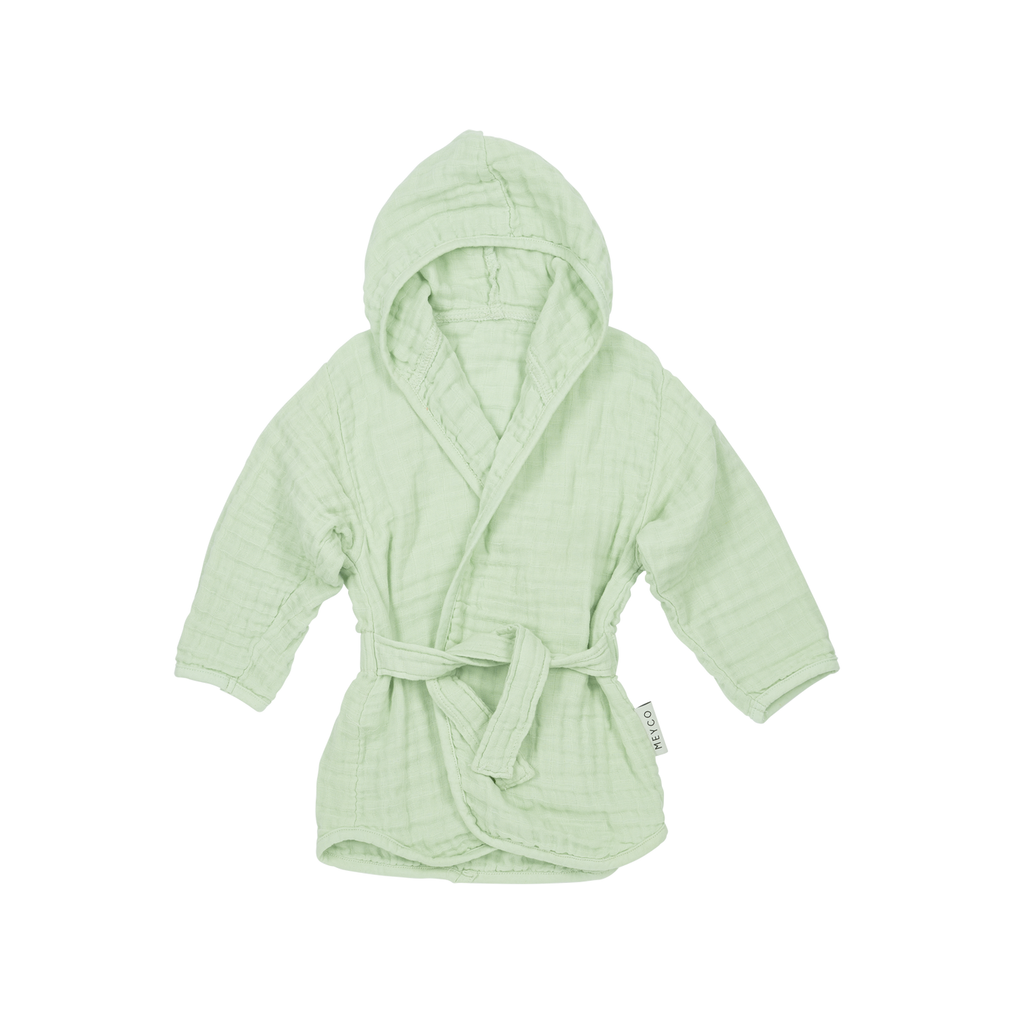 Badjas pre-washed hydrofiel - Soft Green