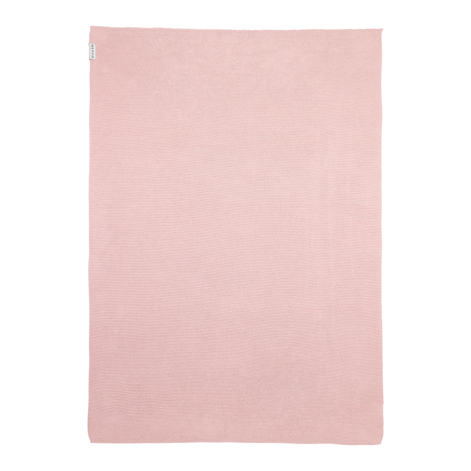 Deken gebreid Basic - Soft Pink