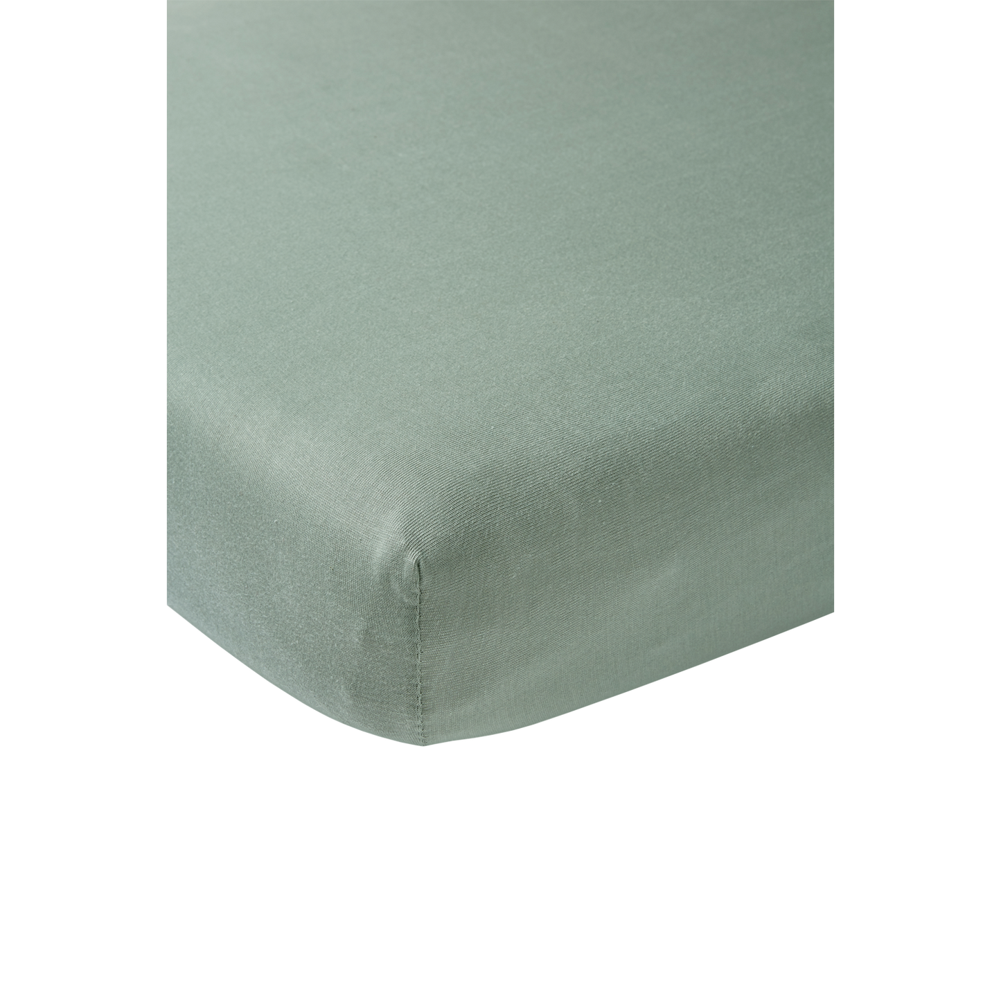 Fitted sheet jersey - Stone Green