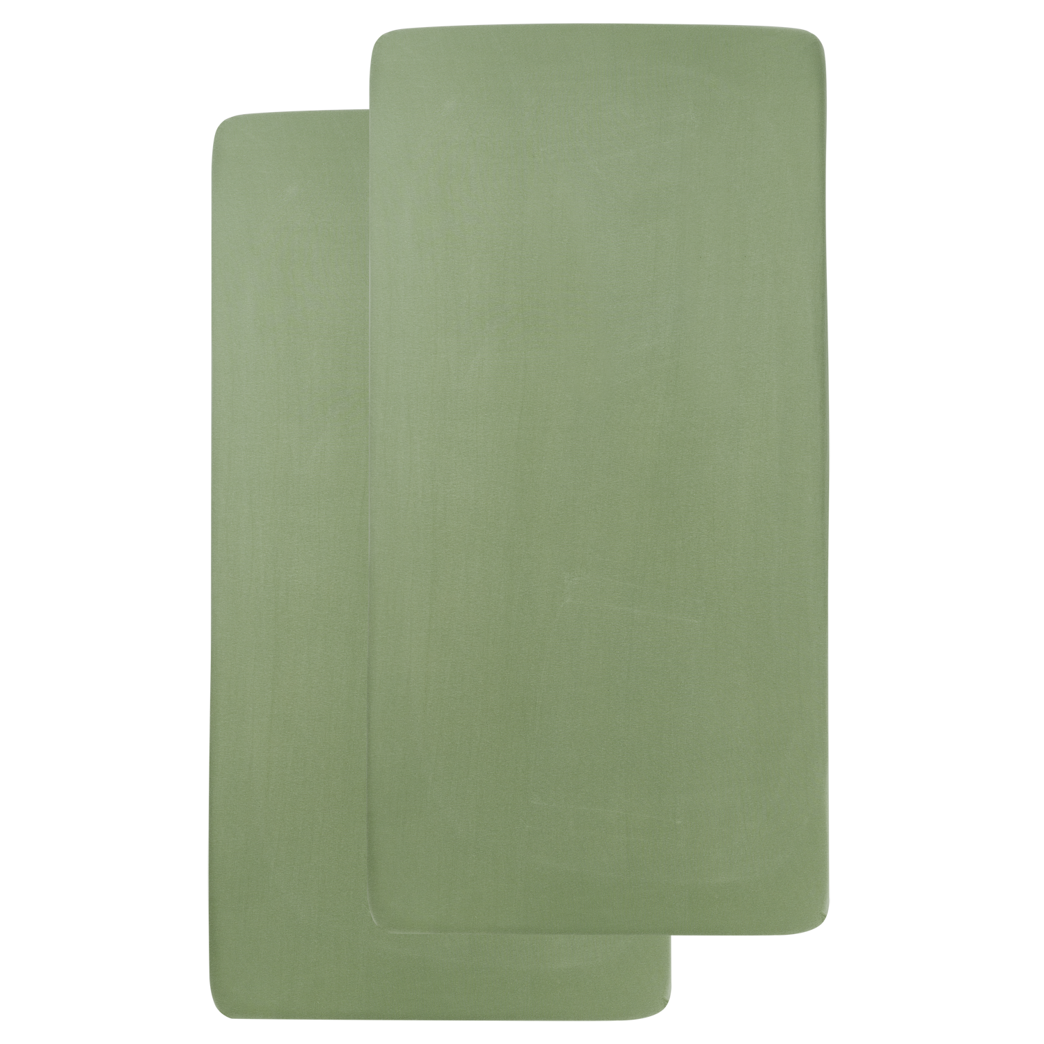 Spannbettlaken jersey - Olive Green