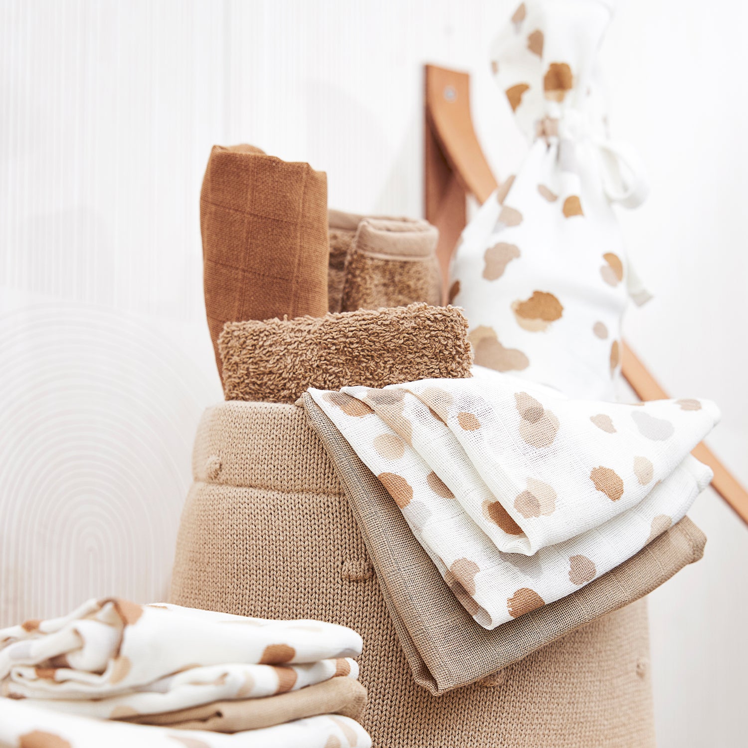 Muslin cloths - Stains Sand