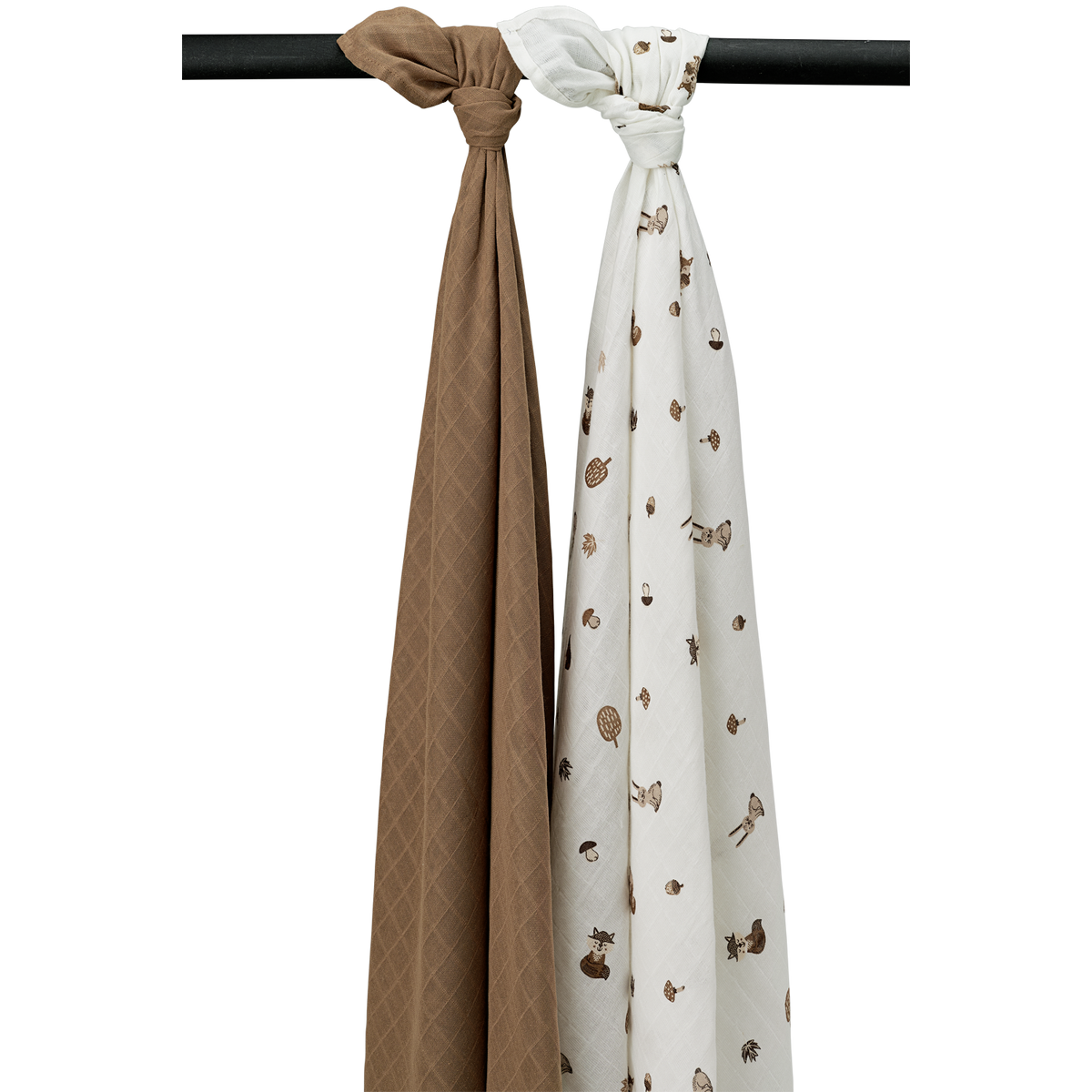 Muslin cloths - Forest Animals Toffee