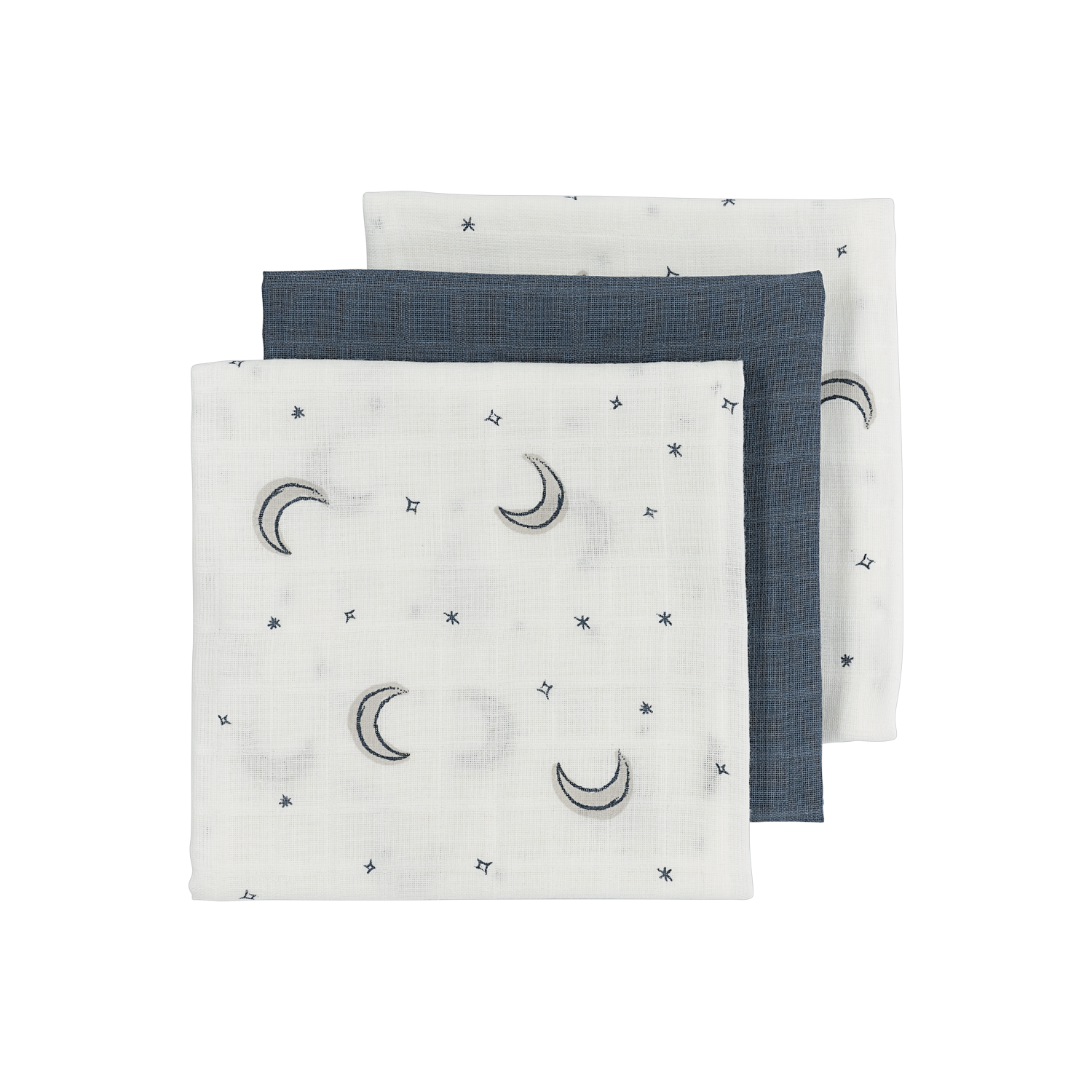 Muslin cloths - Moon Indigo