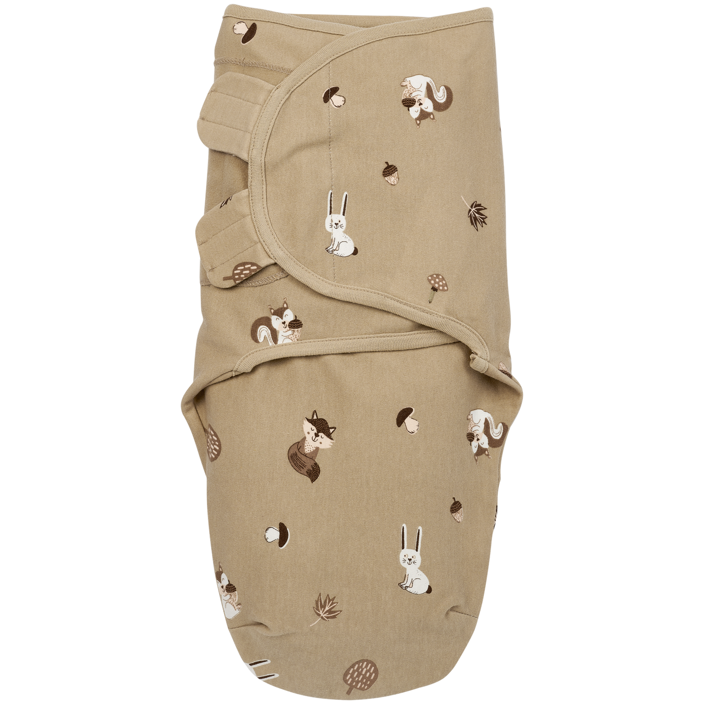 Swaddle wrap - Forest Animals Sand