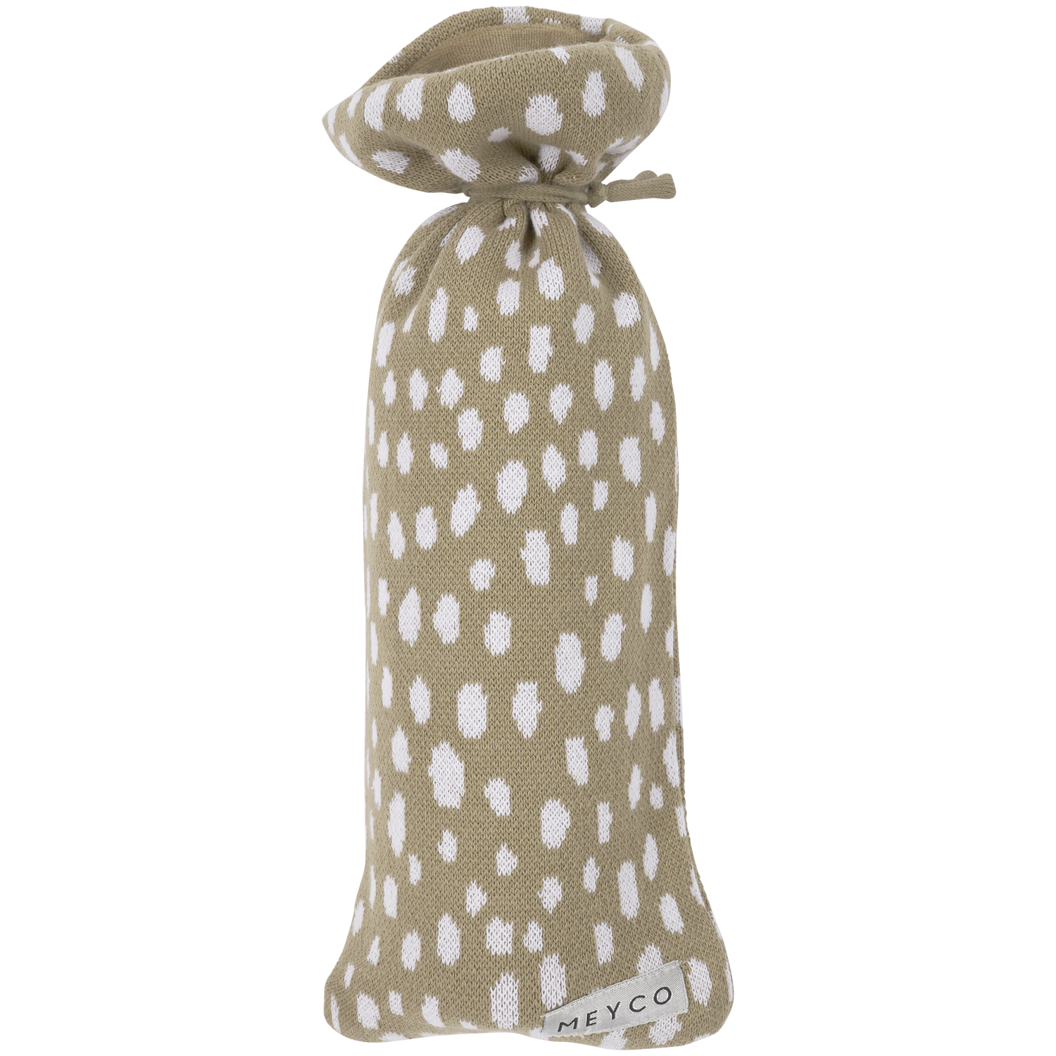 Kruikenzak gebreid Cheetah