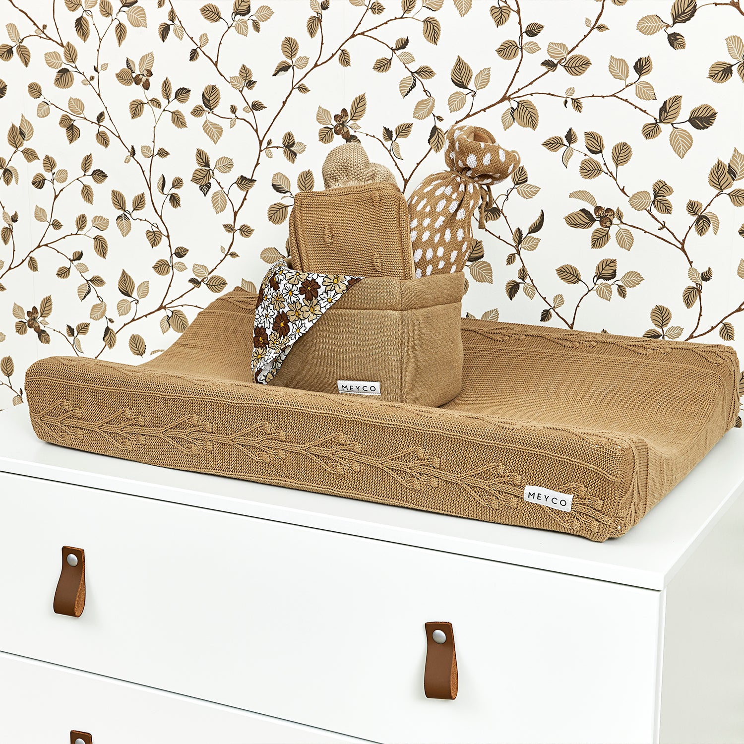 Kruikenzak gebreid Cheetah