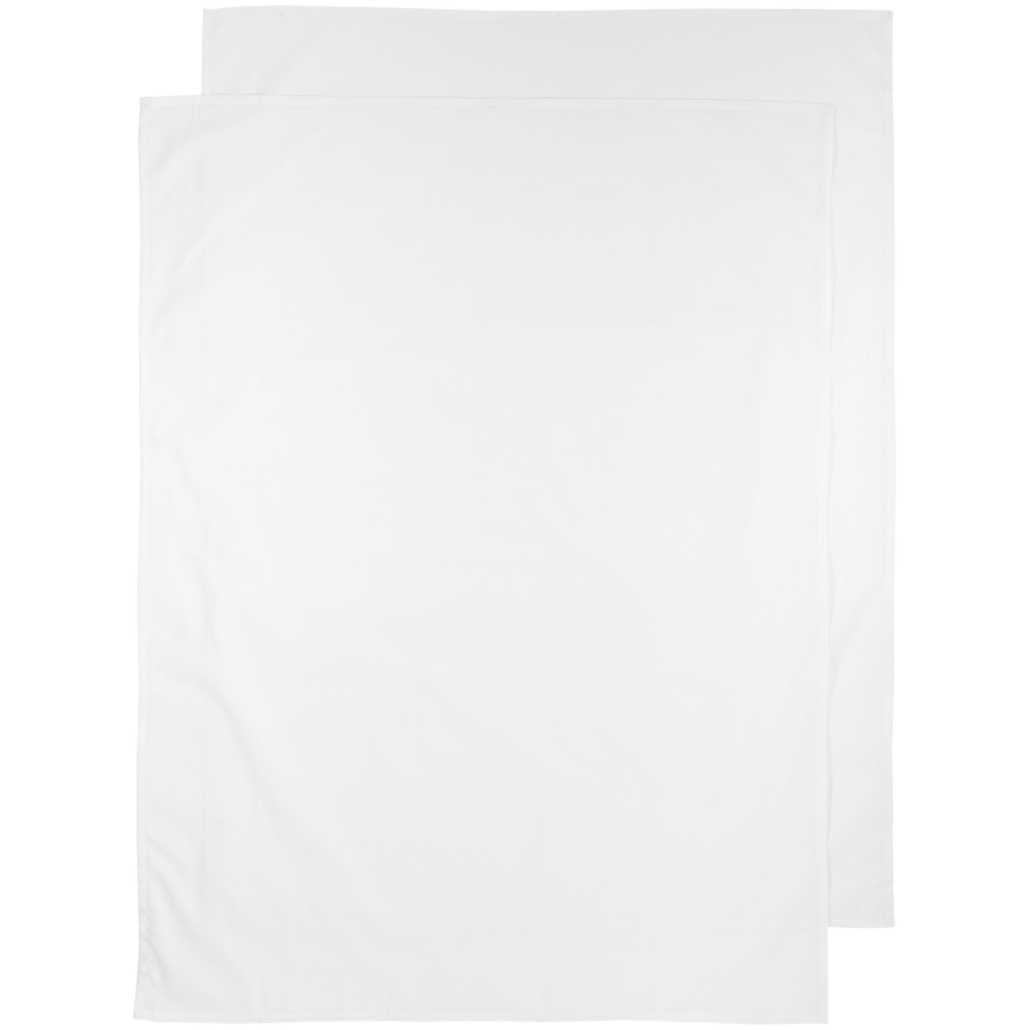 Bed sheet uni - White/White