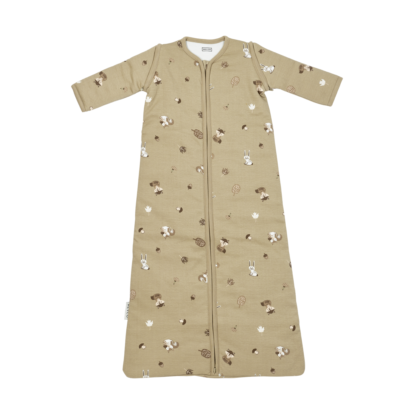 Slaapzak afritsbare mouw interlock jersey