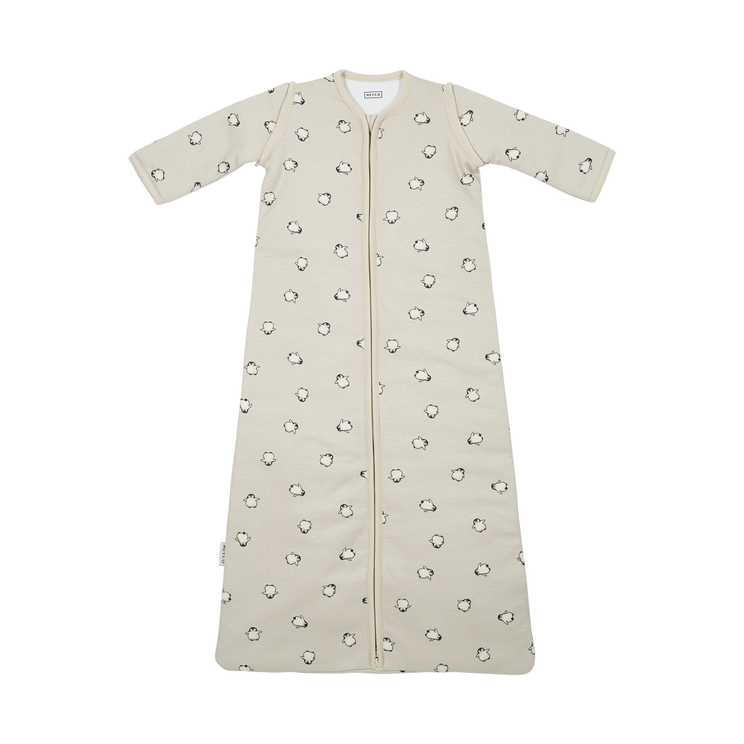 Schlafsack mit abnehmbaren Ärmeln interlock jersey