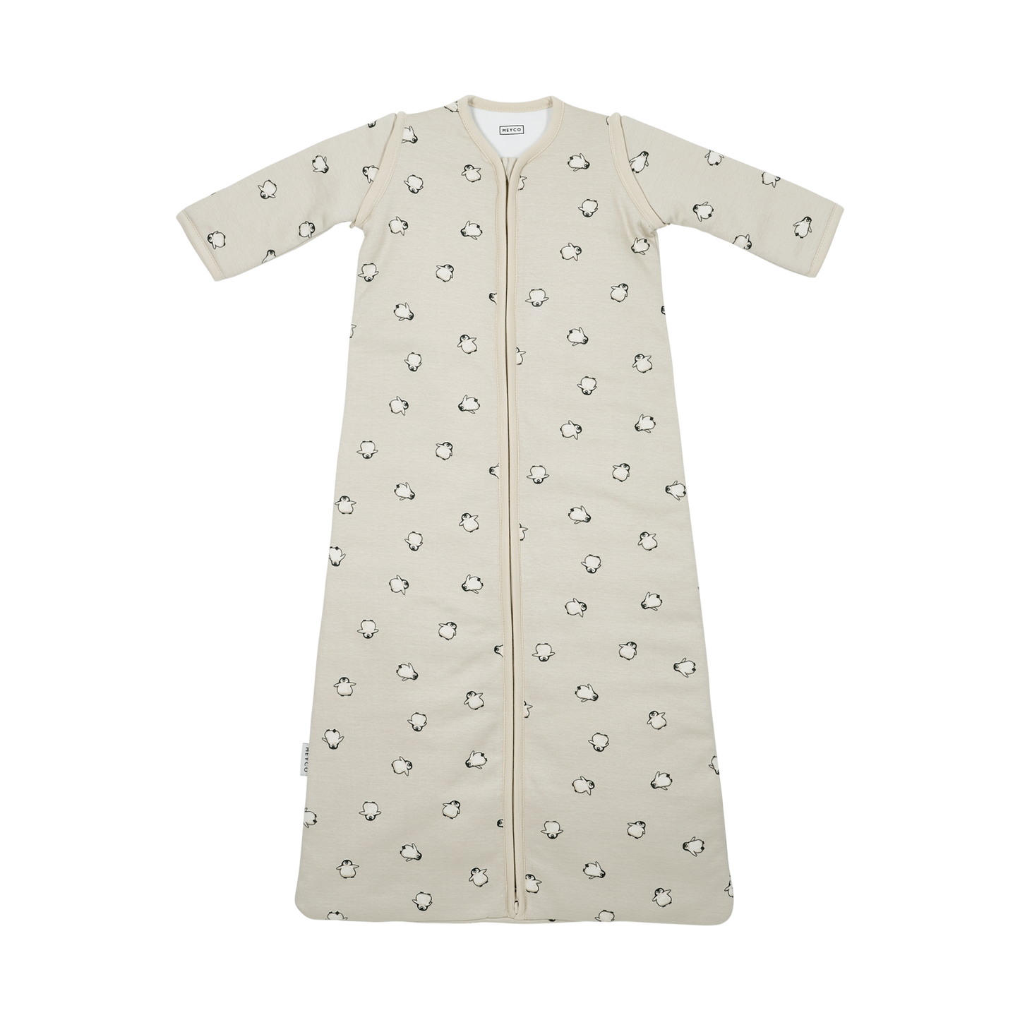 Schlafsack mit abnehmbaren Ärmeln interlock jersey