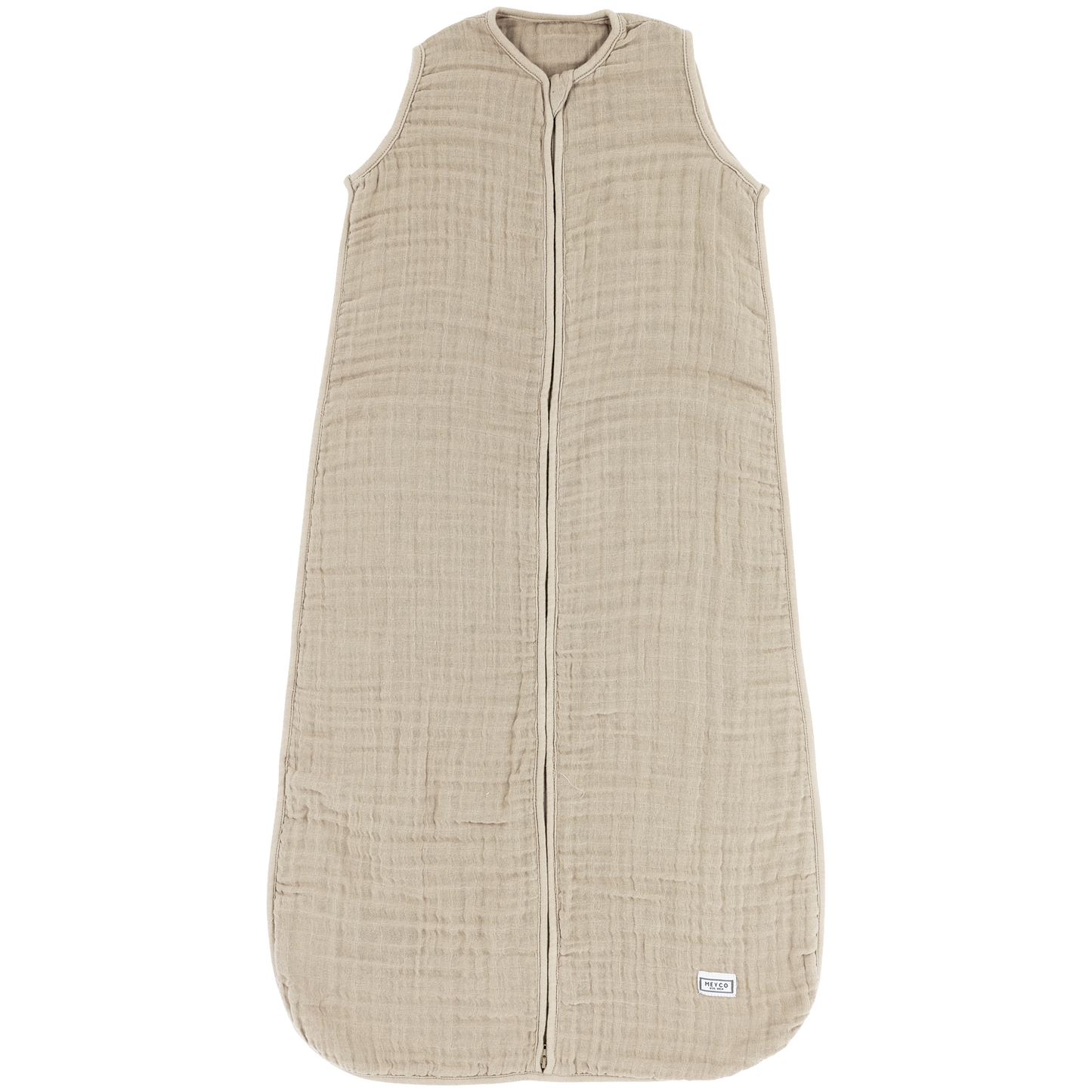 Slaapzak ongevoerd pre-washed hydrofiel - Sand