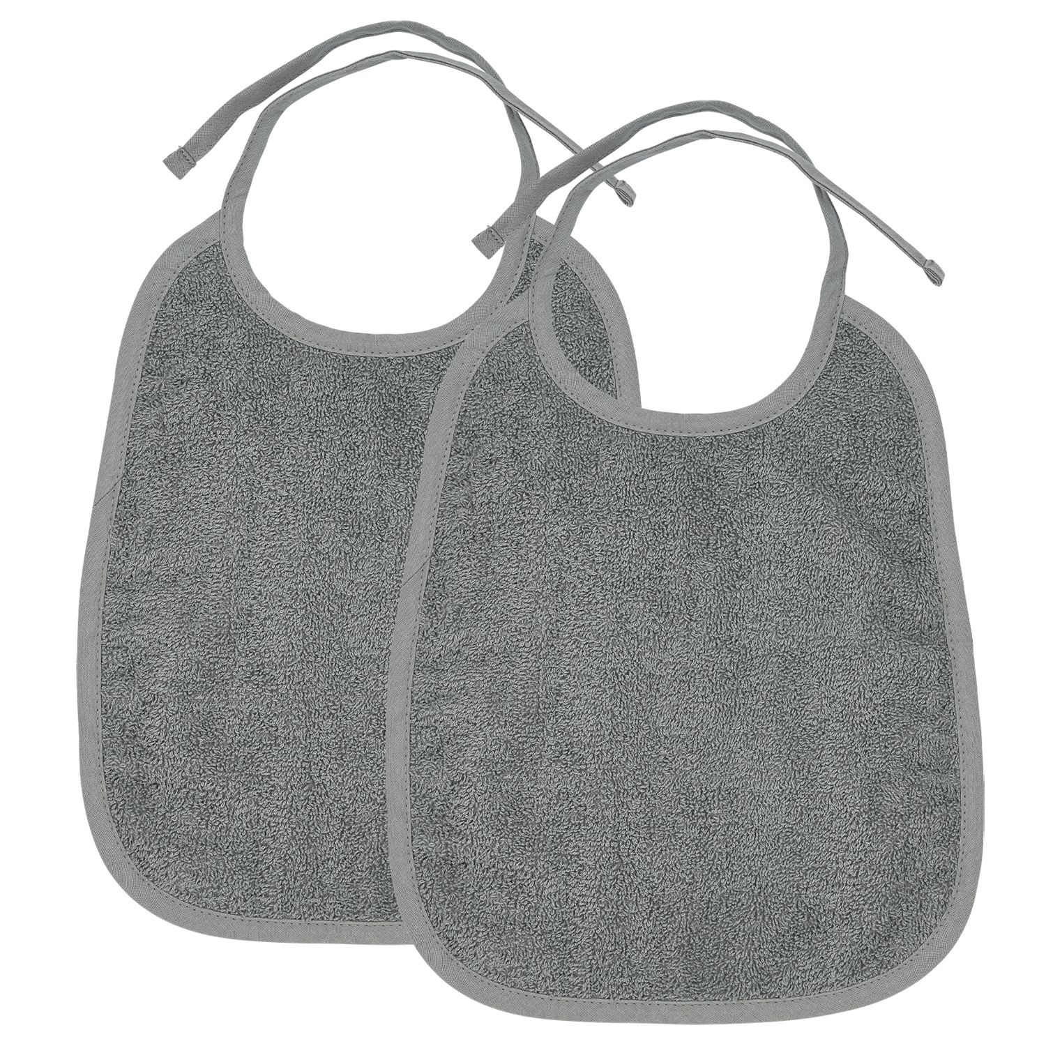 Bib with tie closure