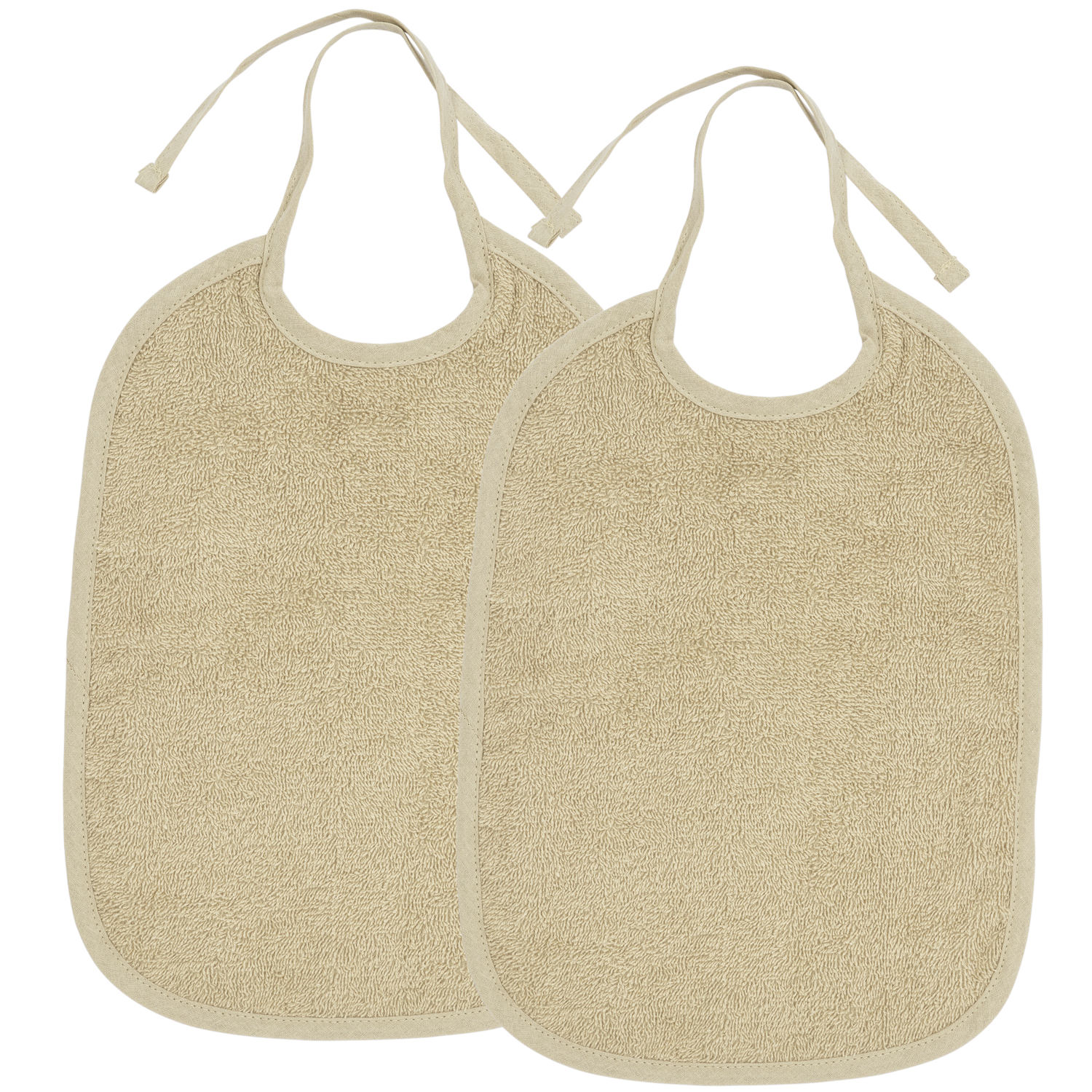 Bib with tie closure