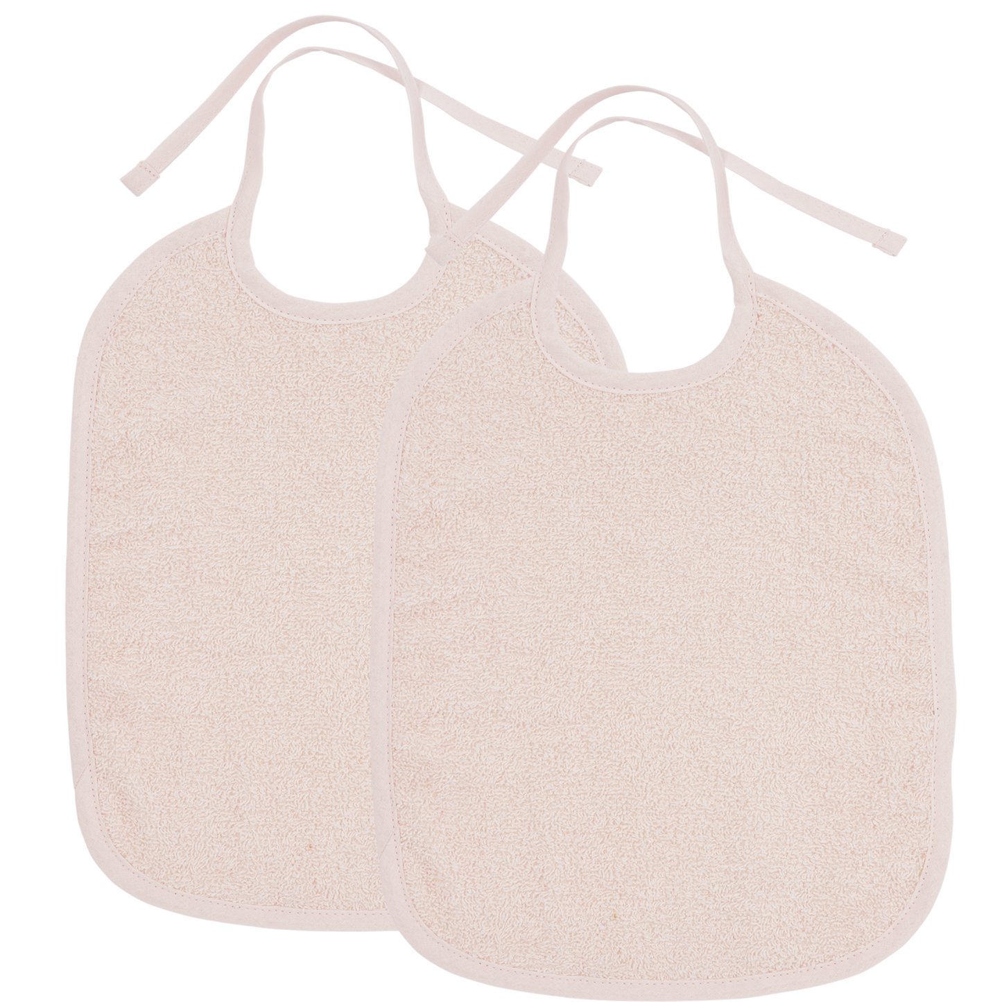 Slab met striksluiting badstof - Soft Pink