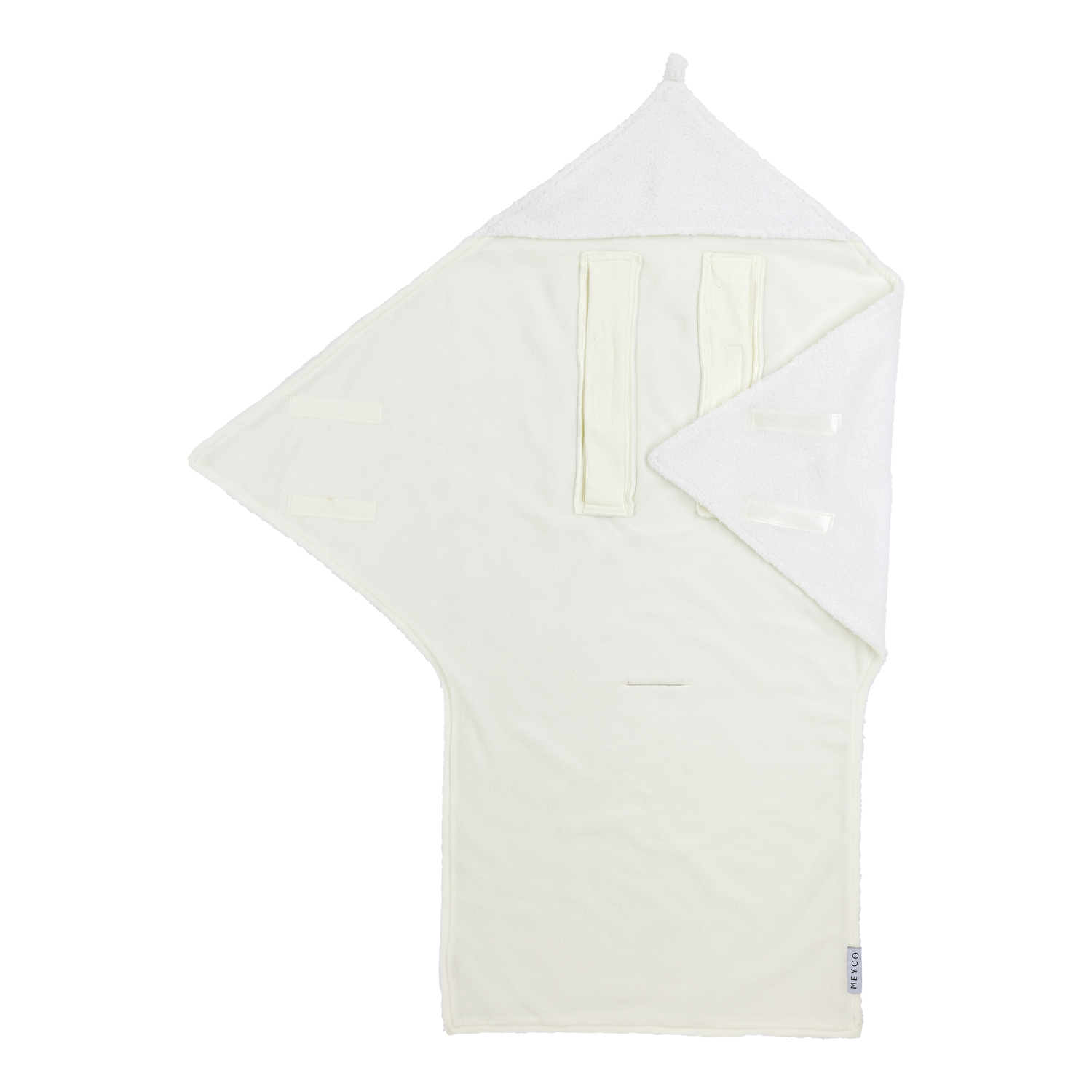 Wikkeldeken bouclé - Offwhite