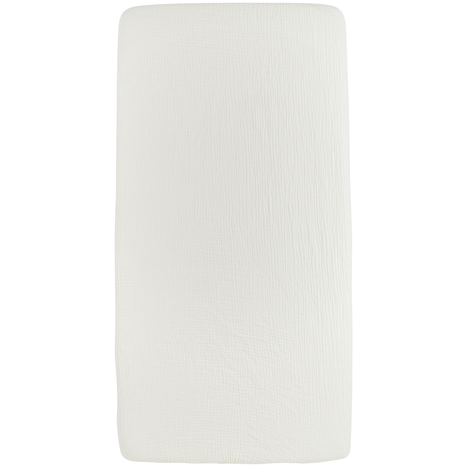 Spannbettlaken pre-washed musselin - Offwhite