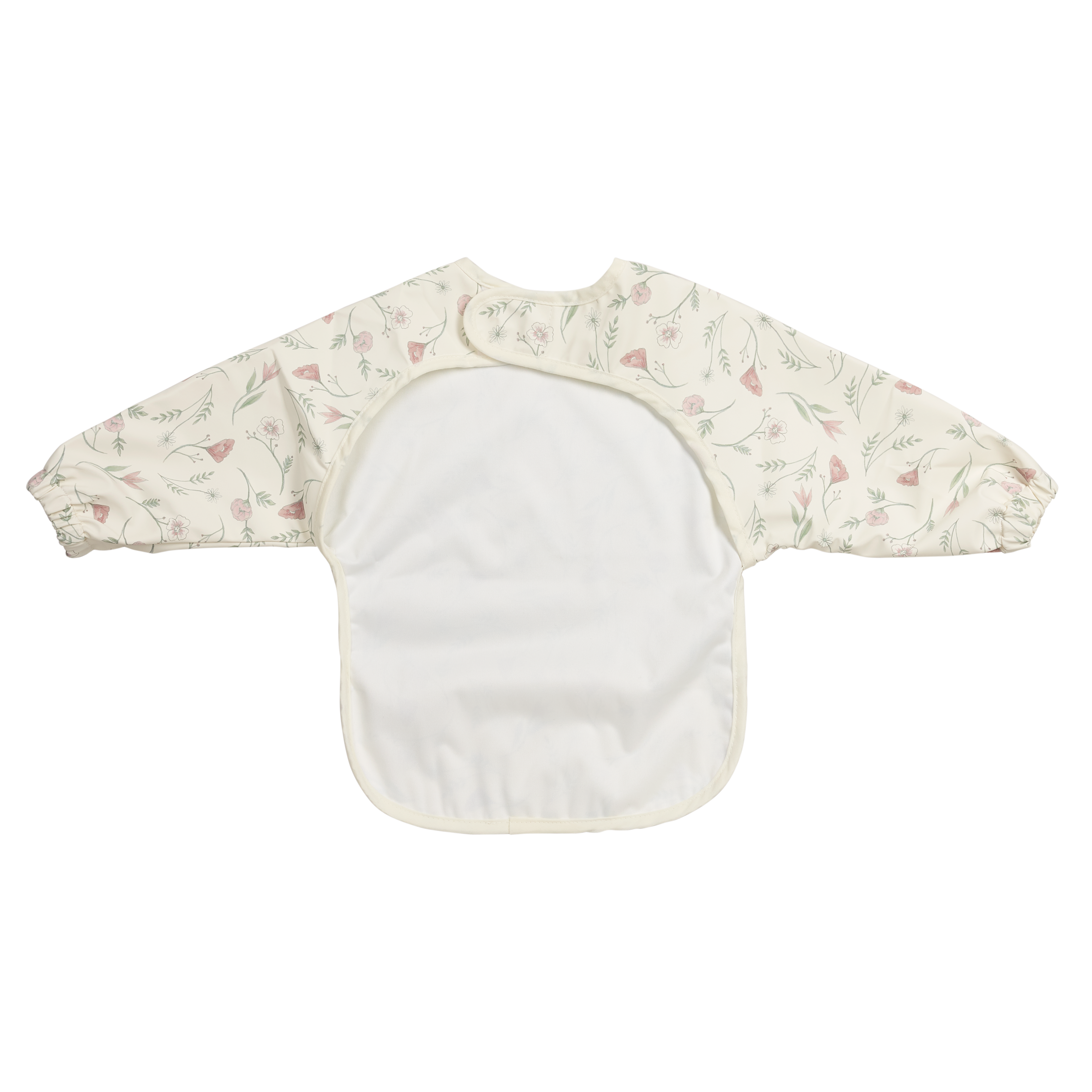 Bib with sleeves - Flower Multicolour