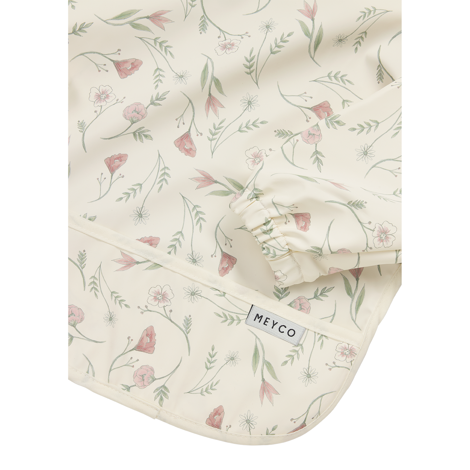 Bib with sleeves - Flower Multicolour