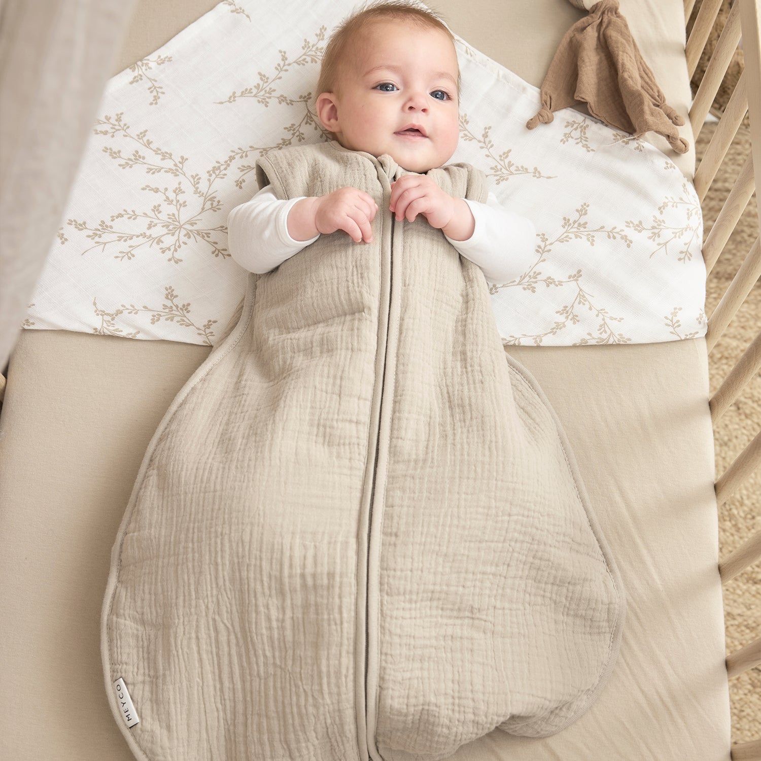 moyo schlafsack Schlafsack gefüttert pre-washed musselin