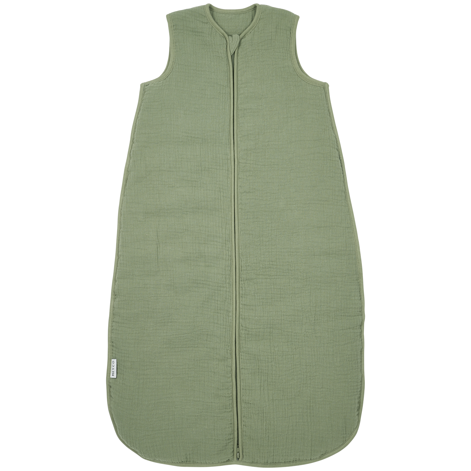 Sleeping bag lined pre-washed muslin