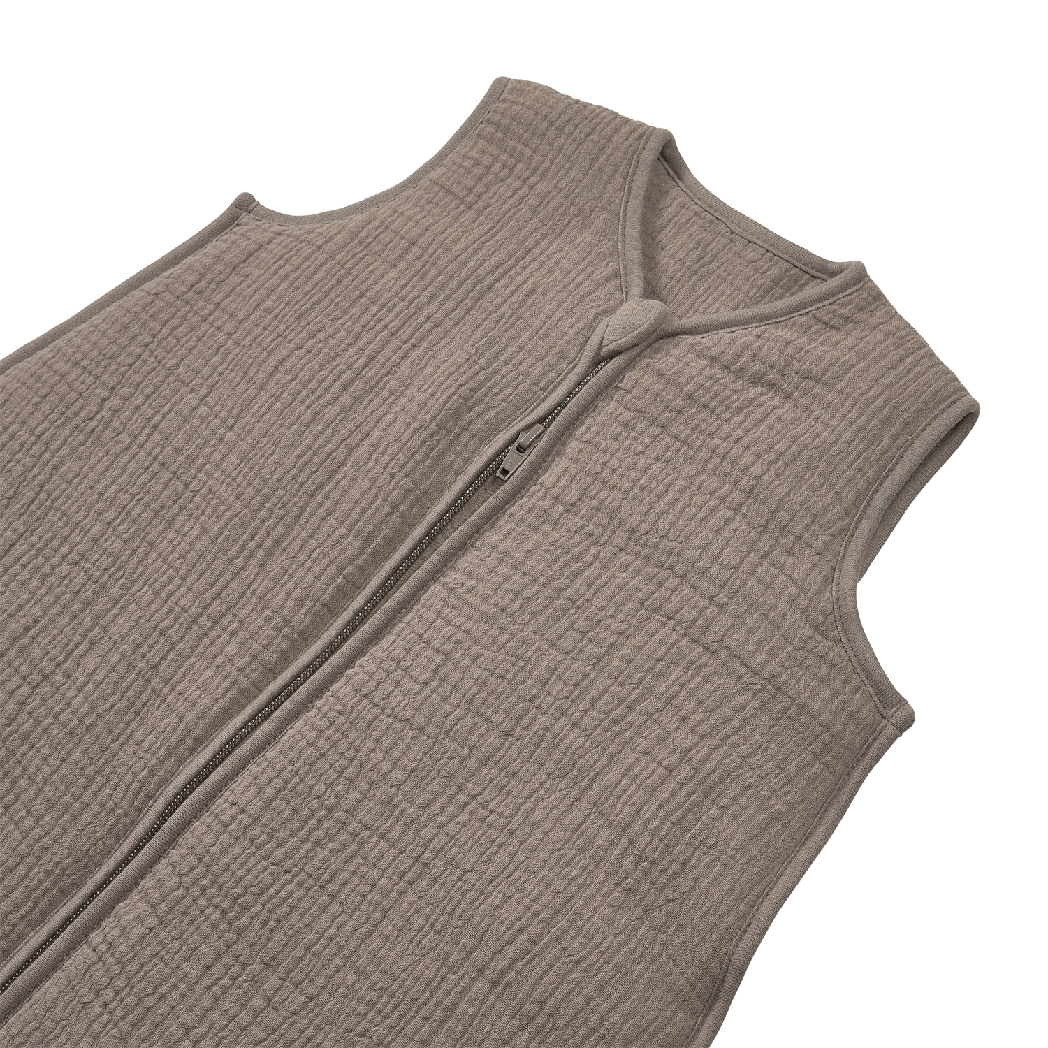 Slaapzak gevoerd pre-washed hydrofiel - Dark Taupe