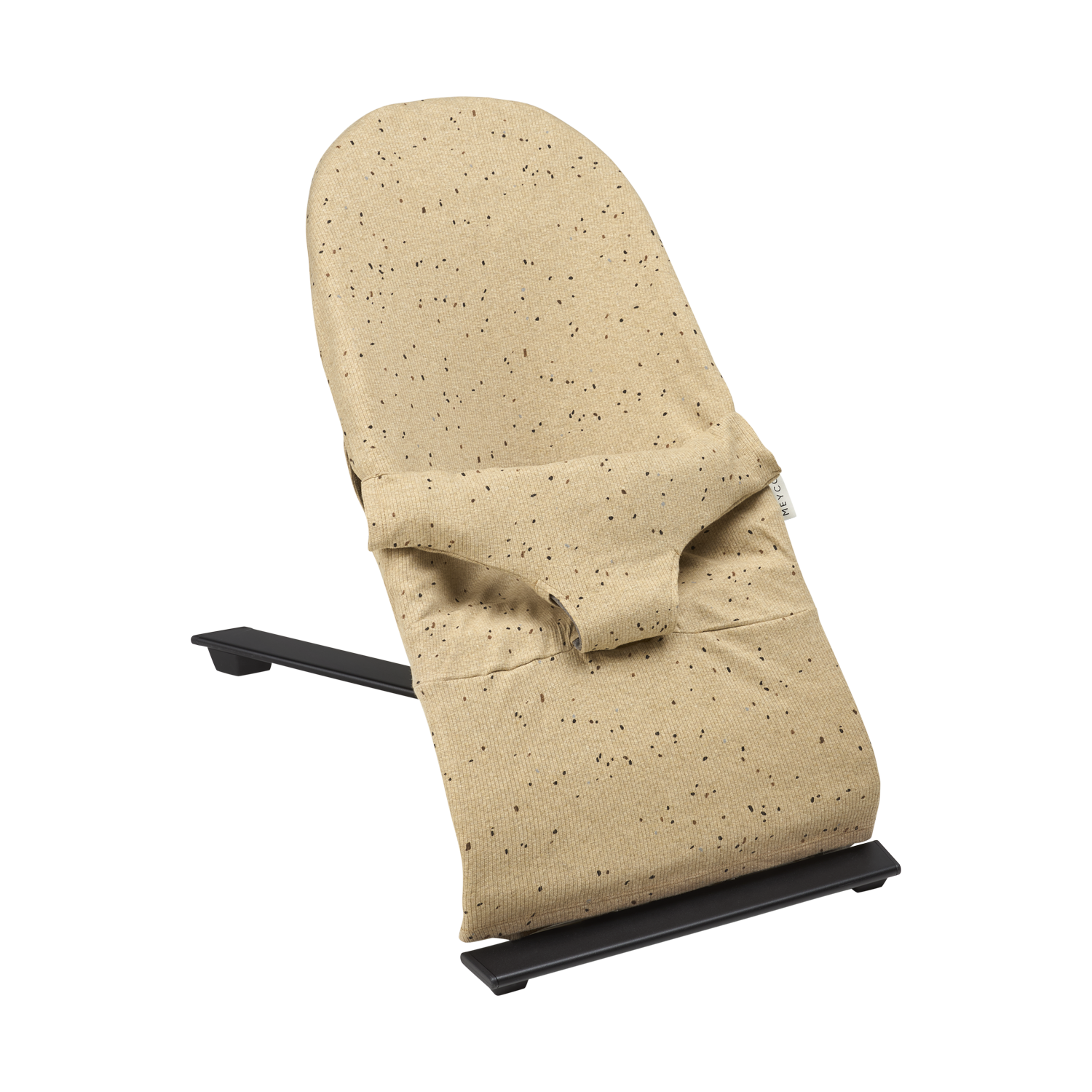 Wipstoelhoes Rib - Mini spot Toffee Melange