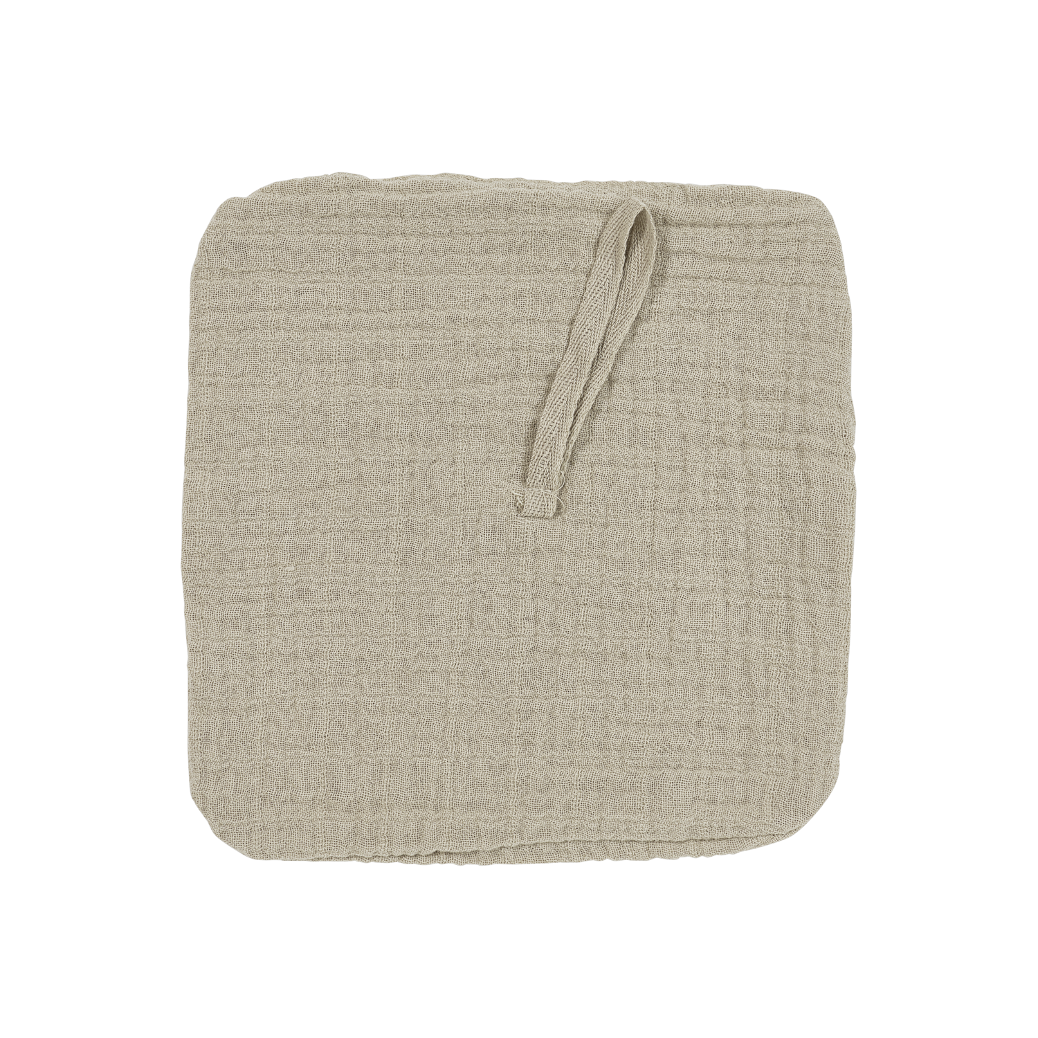 Pacifier cloth pre-washed muslin - Sand