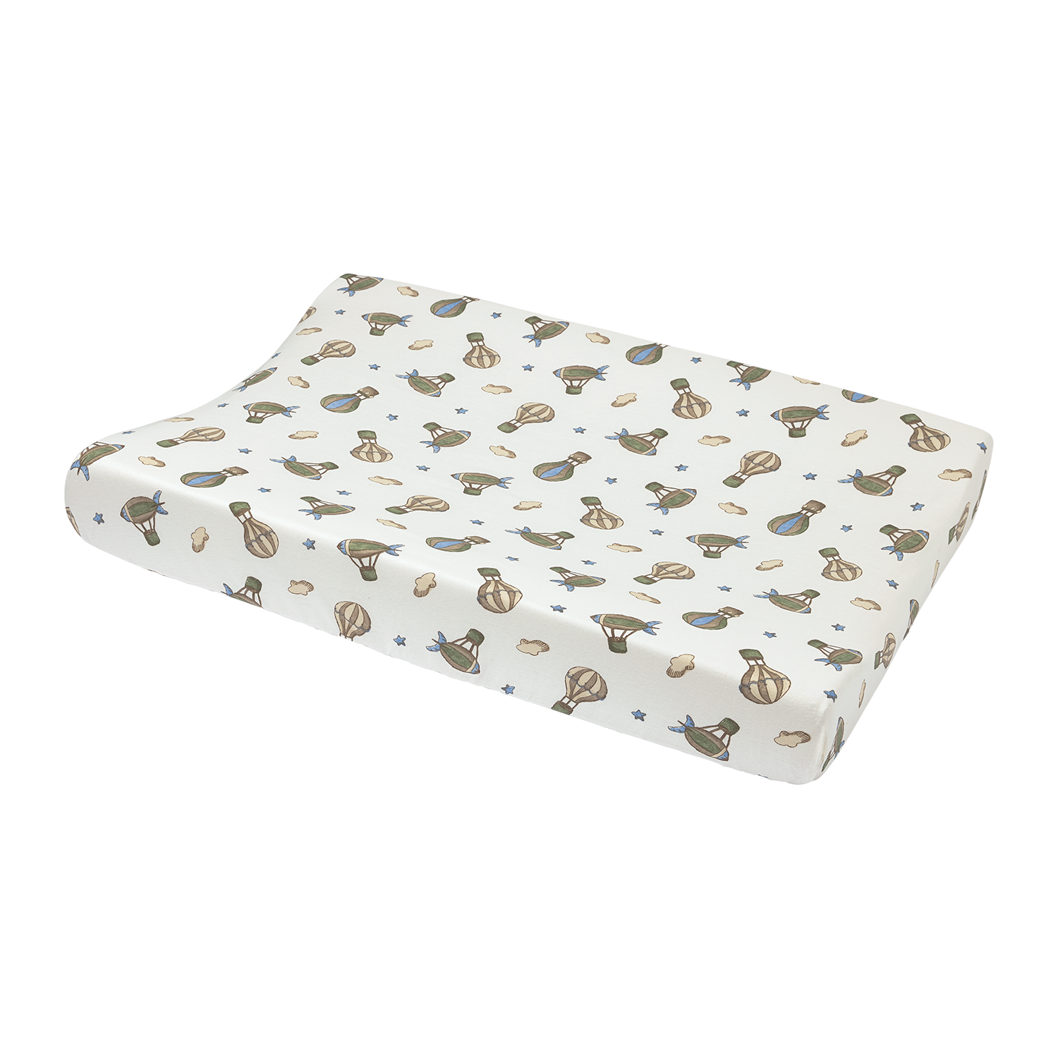 Changing pad cover jersey print