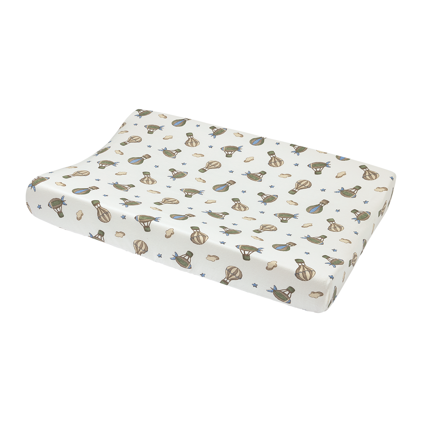 Changing pad cover jersey print