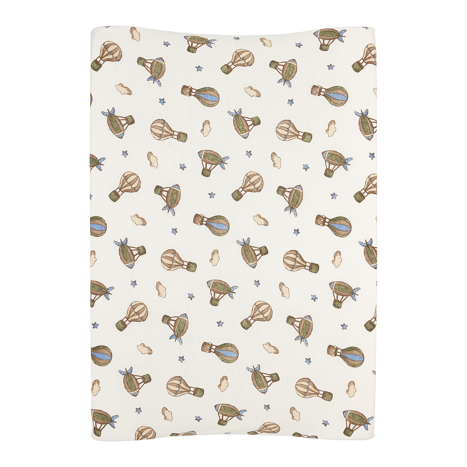 Changing pad cover jersey print