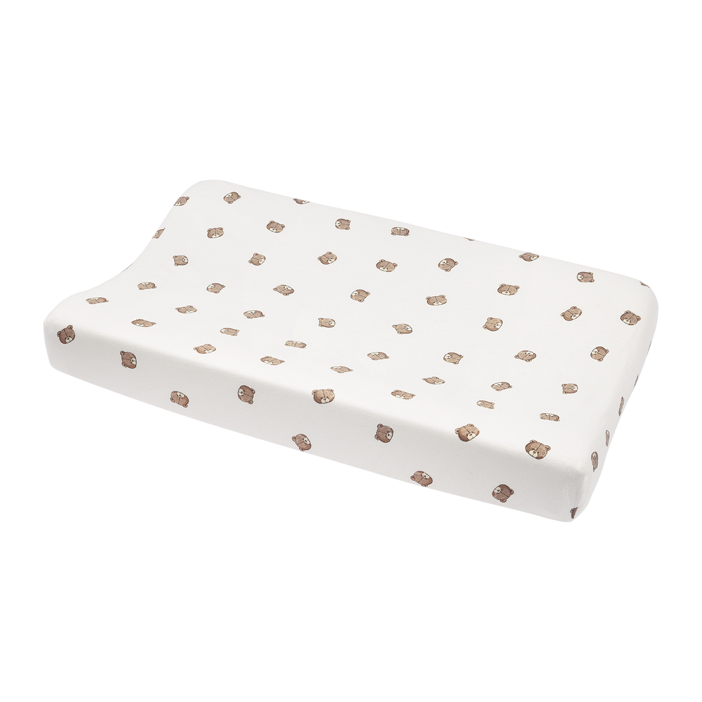 Changing pad cover jersey print - Bear Multicolor