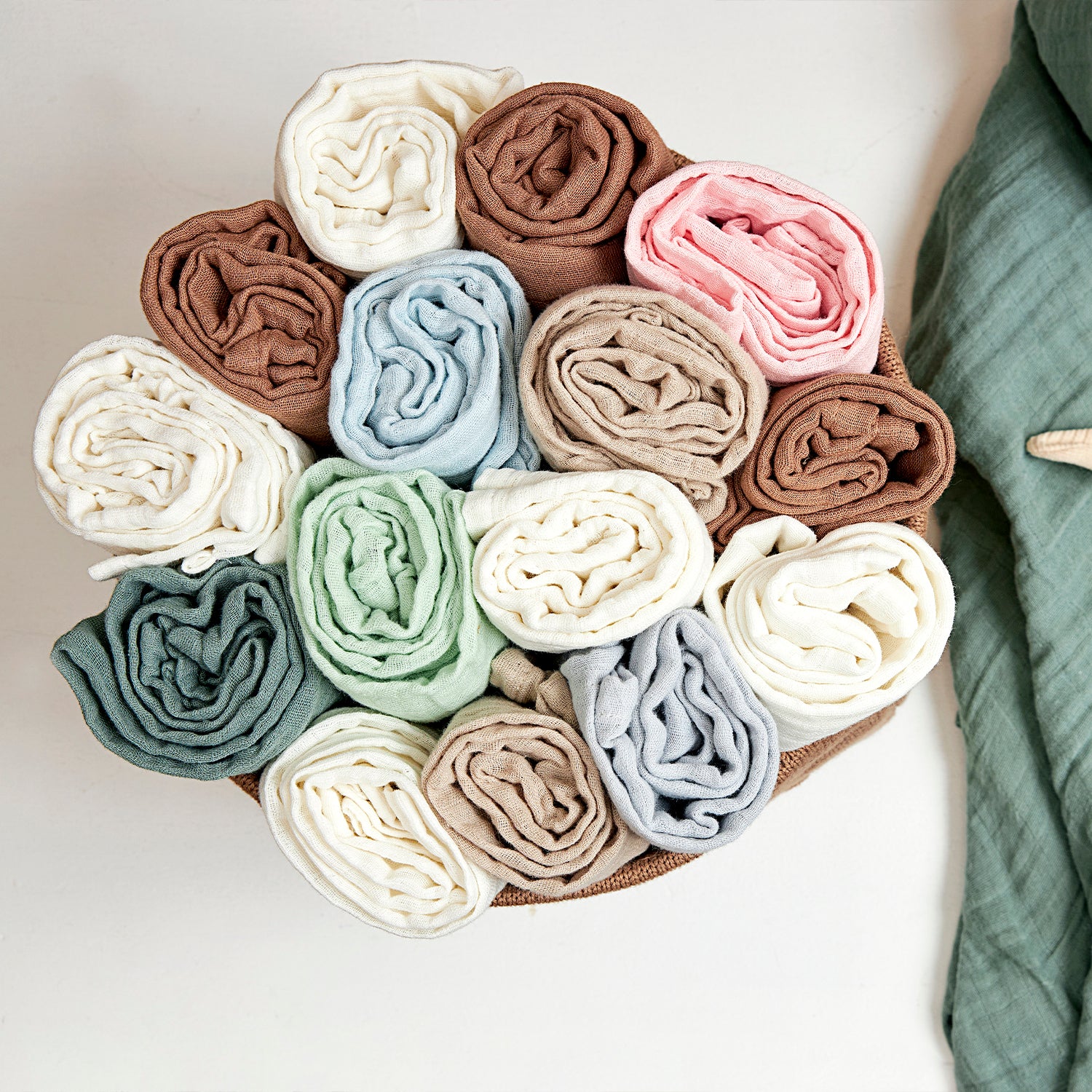 Muslin cloths pre-washed muslin