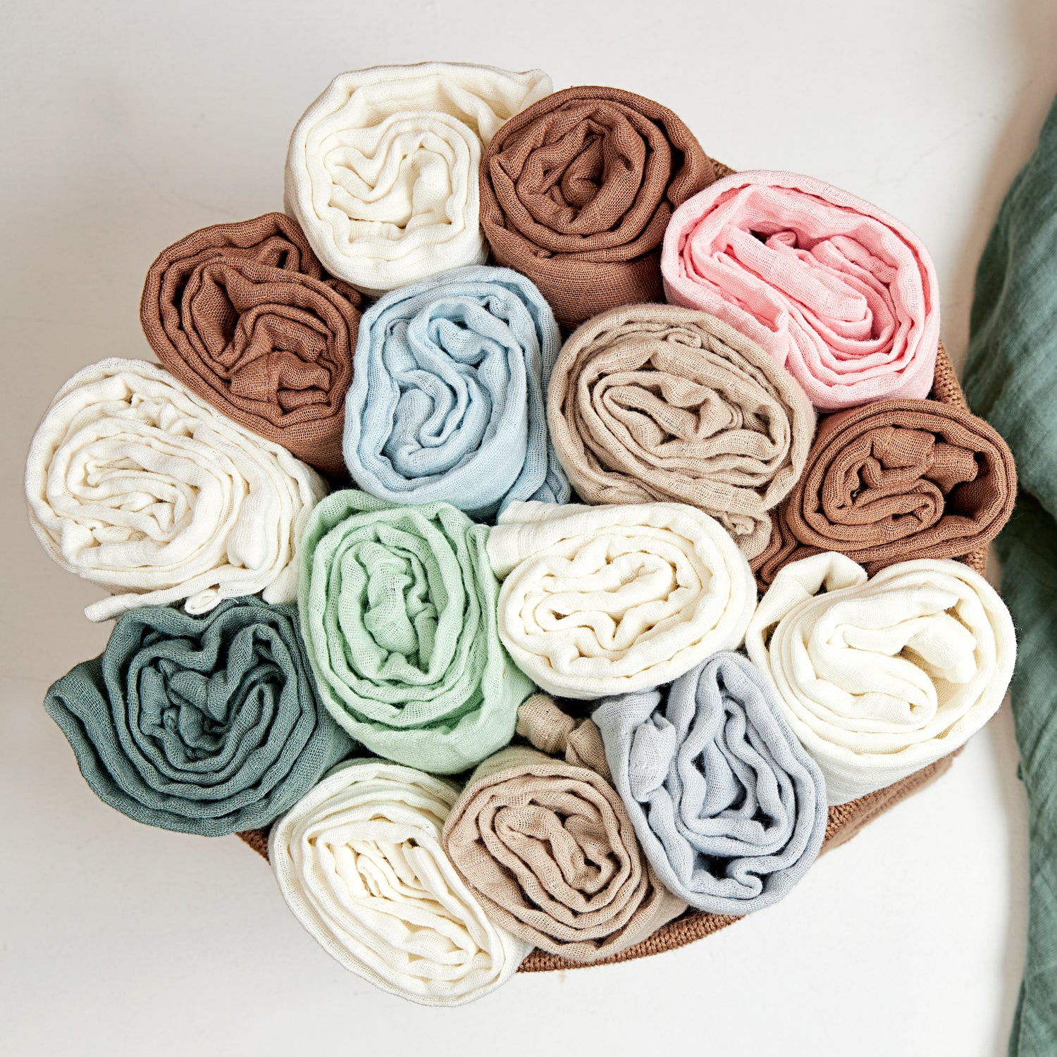 Muslin cloths pre-washed muslin