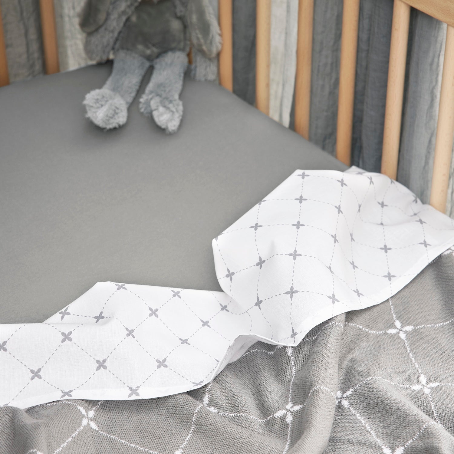 Bettlaken allover print