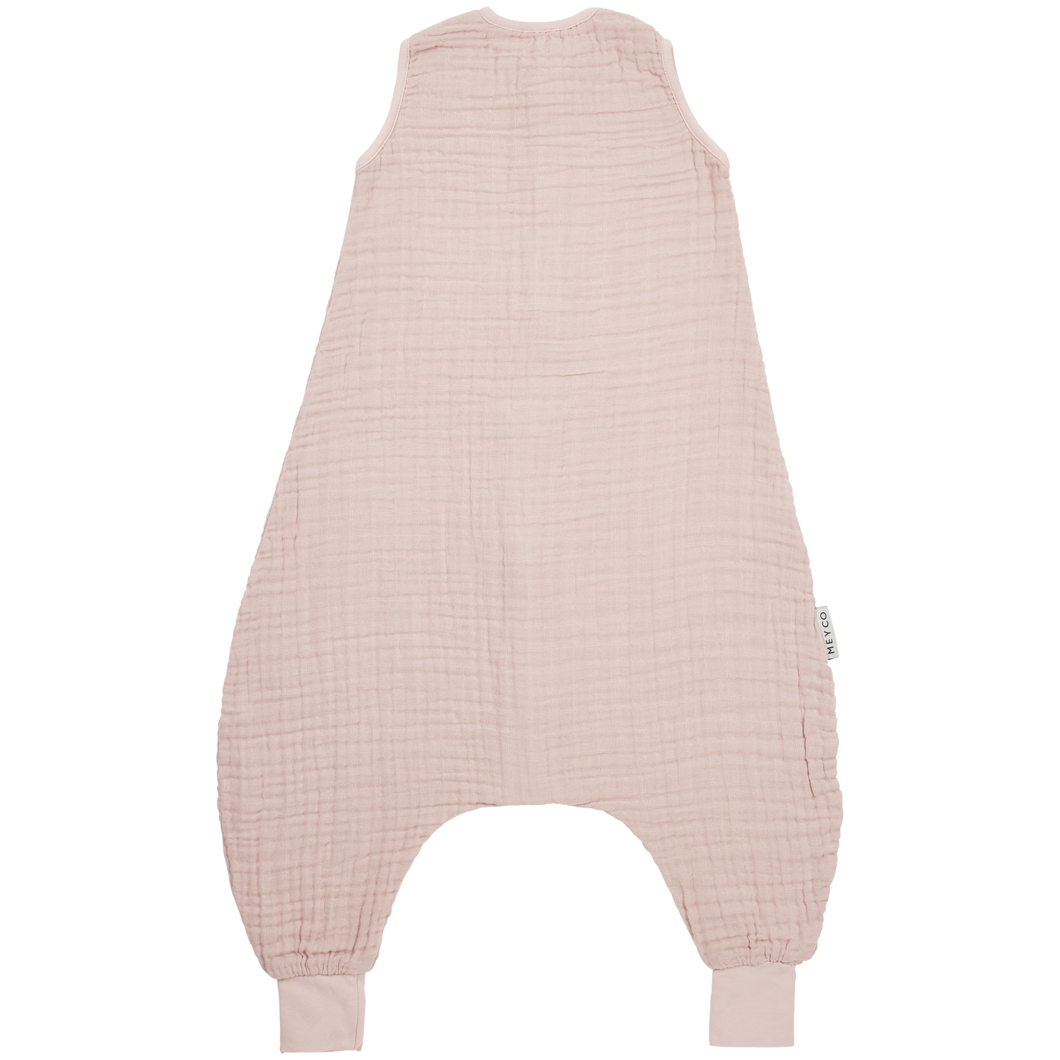 Slaapzak jumper ongevoerd pre-washed hydrofiel - Soft Pink