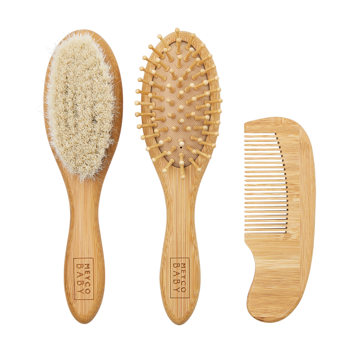 Kapset bamboe 3-delig