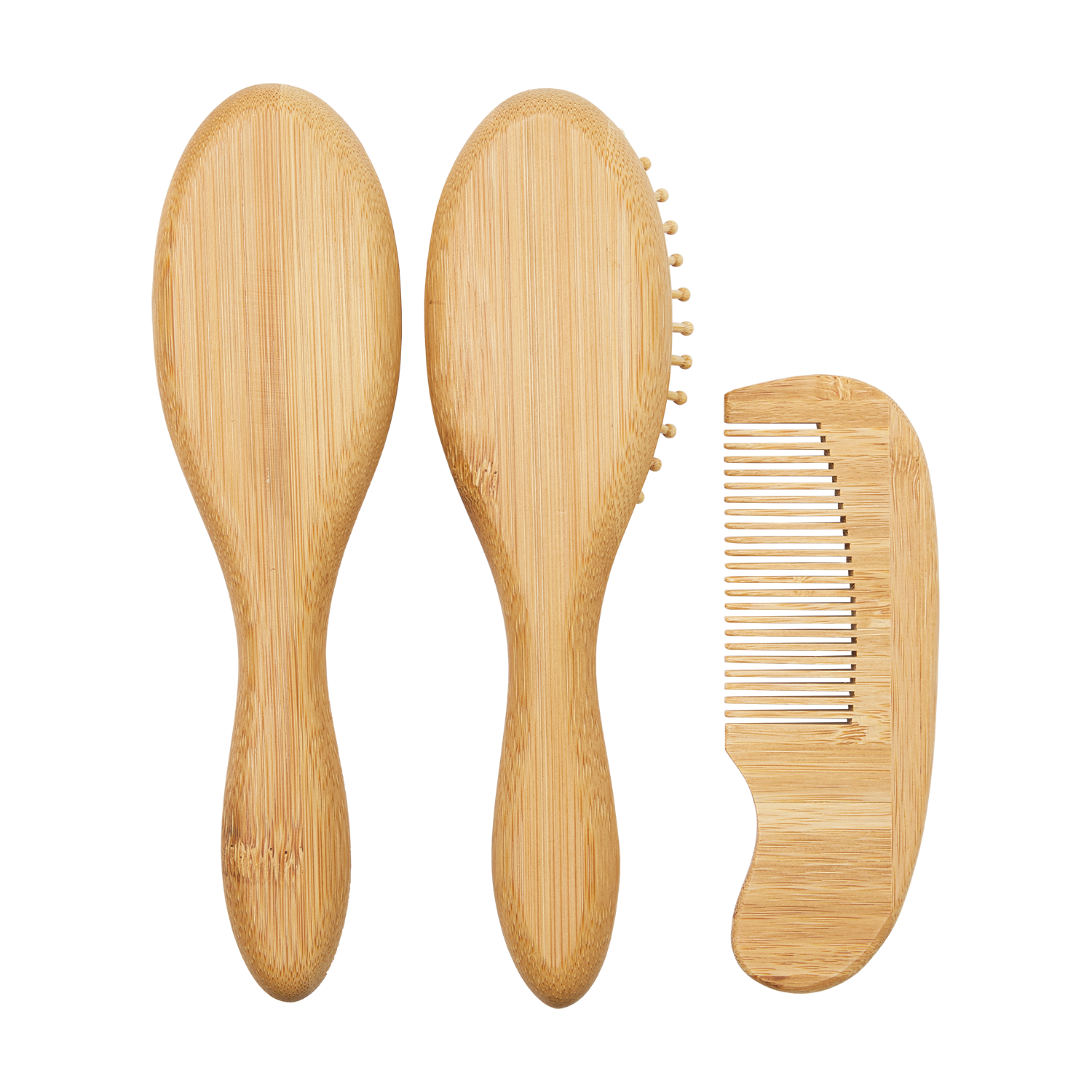 Kapset bamboe 3-delig