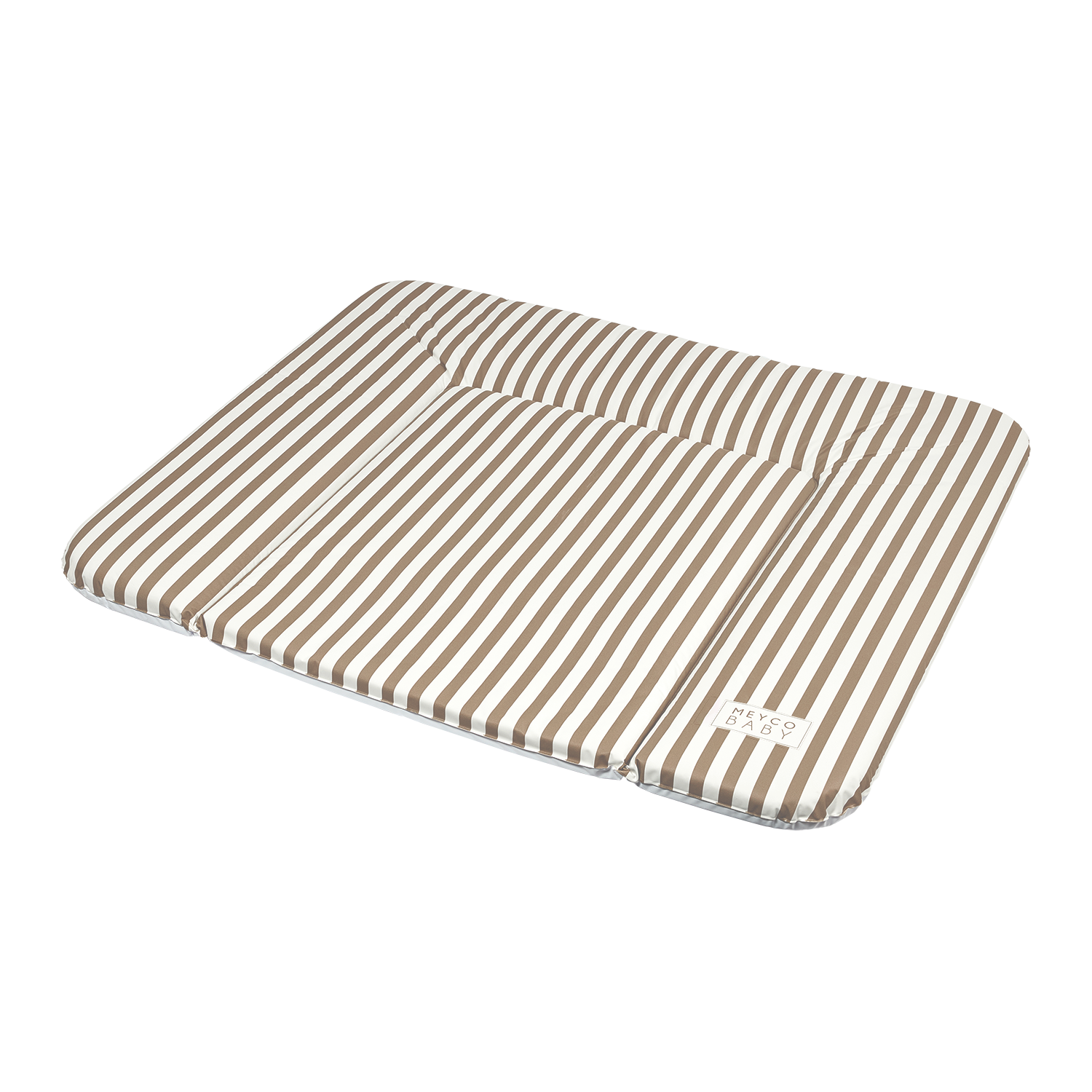 Aankleedkussen - Fat Stripe Taupe