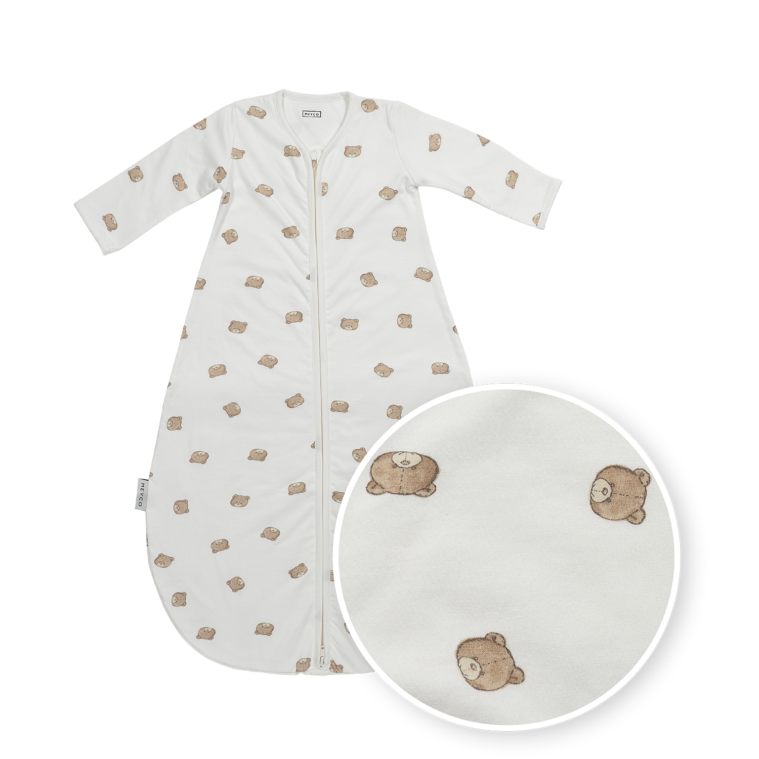 Sleeping bag round with sleeves jersey