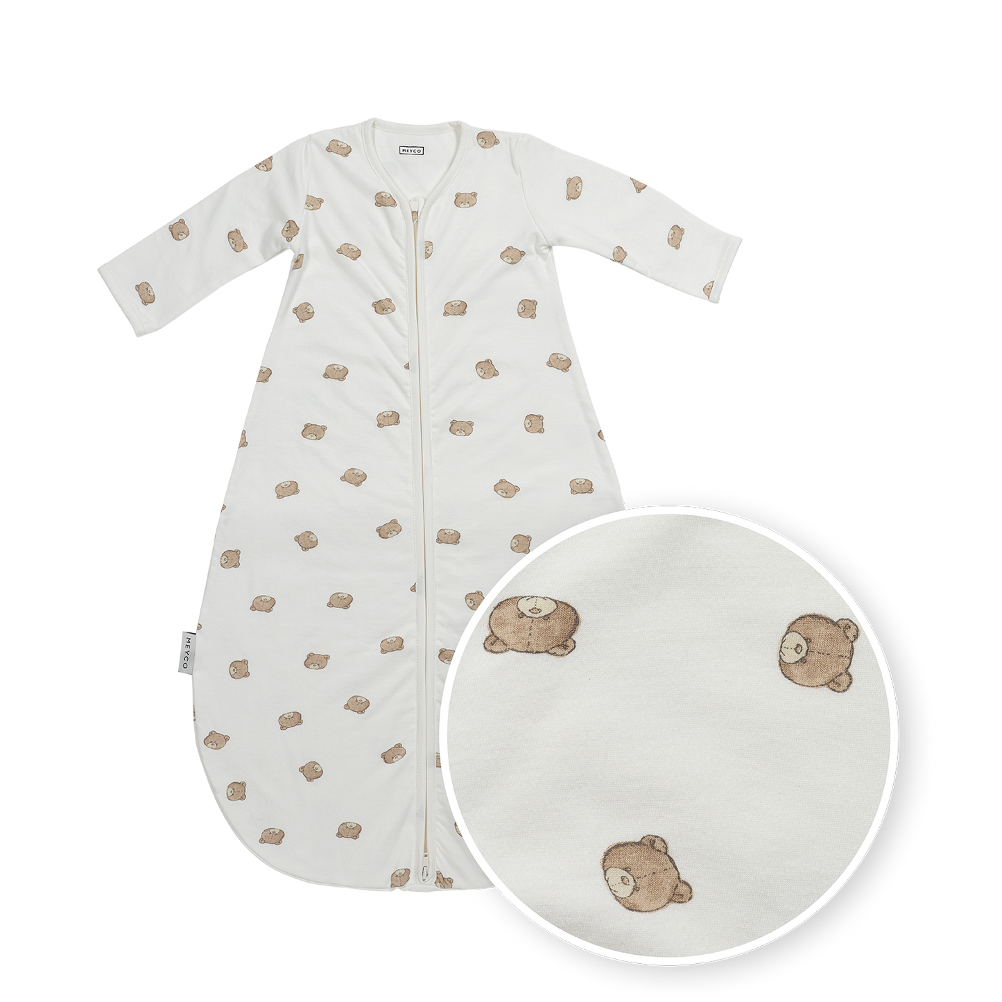 Sleeping bag round with sleeves jersey